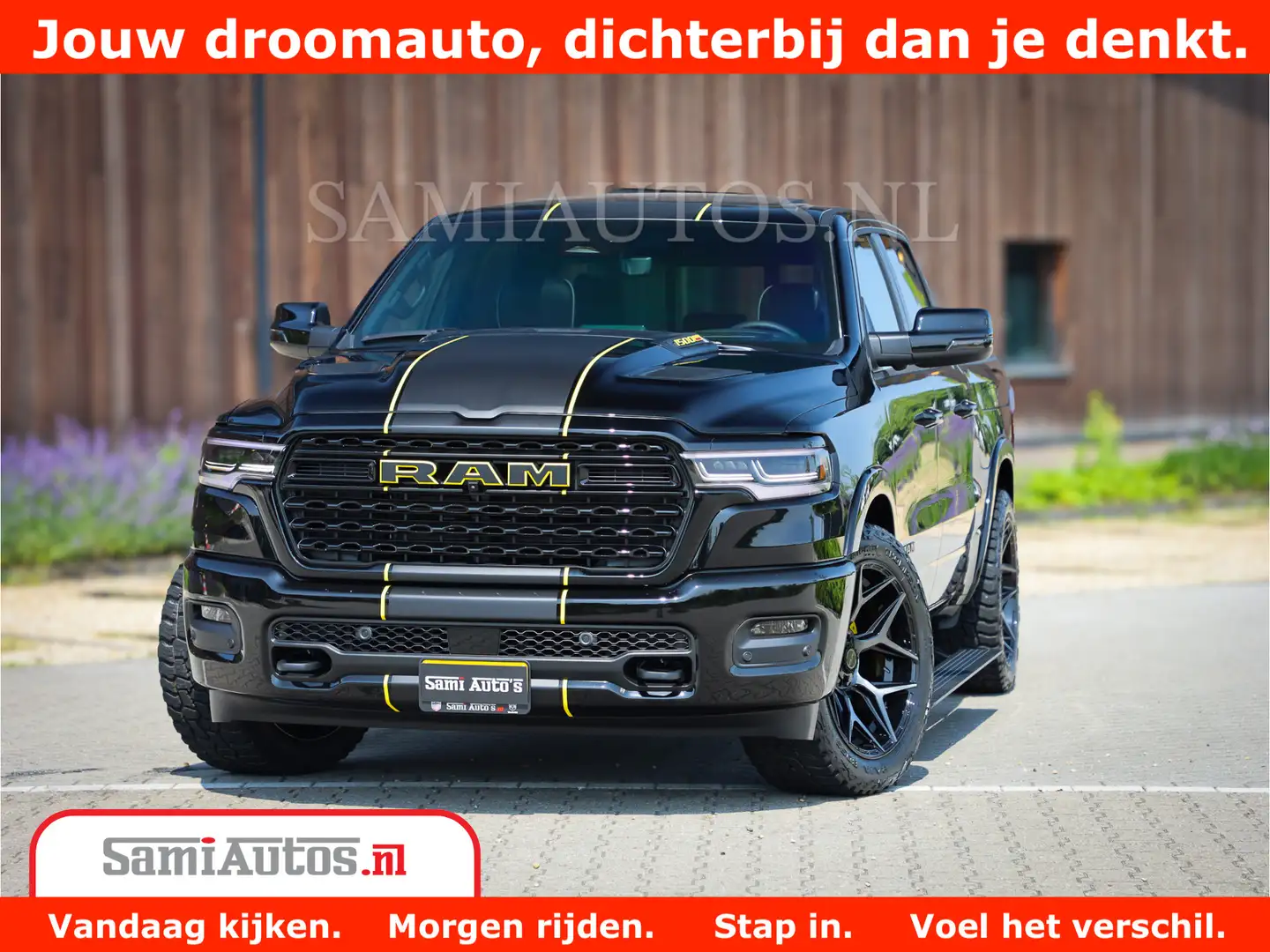 Dodge RAM 1500 Limited Night High Output 540HP 706Nm | Massa Schwarz - 1