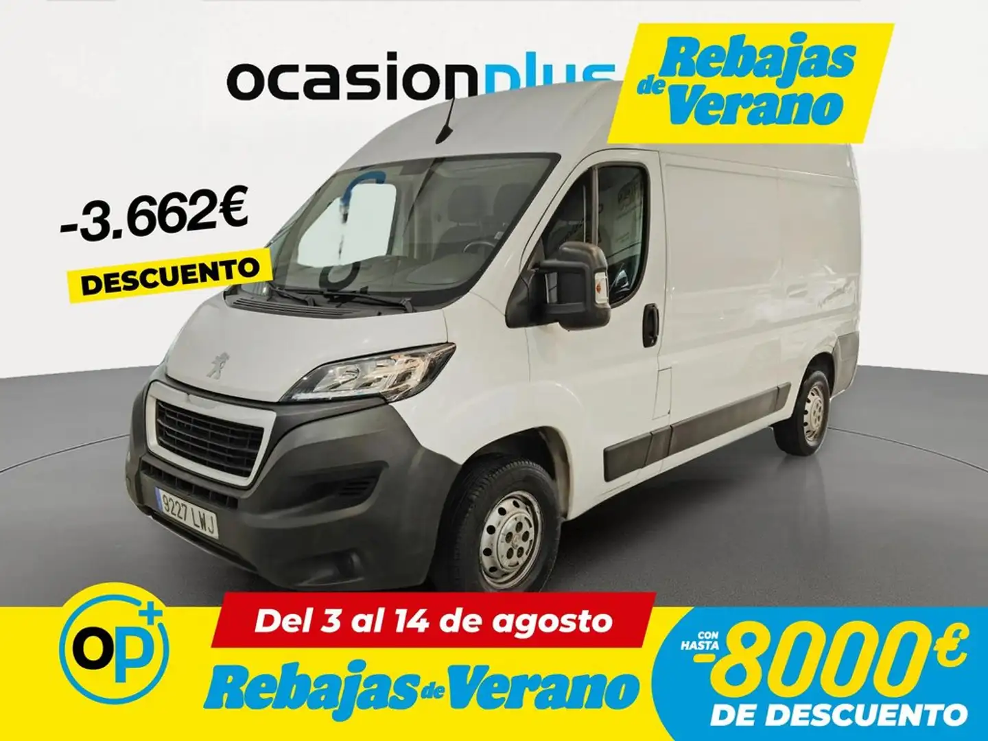 Peugeot Boxer Furgón 2.2BlueHDI 335 L2H2 Pack S&S 140 Blanco - 1