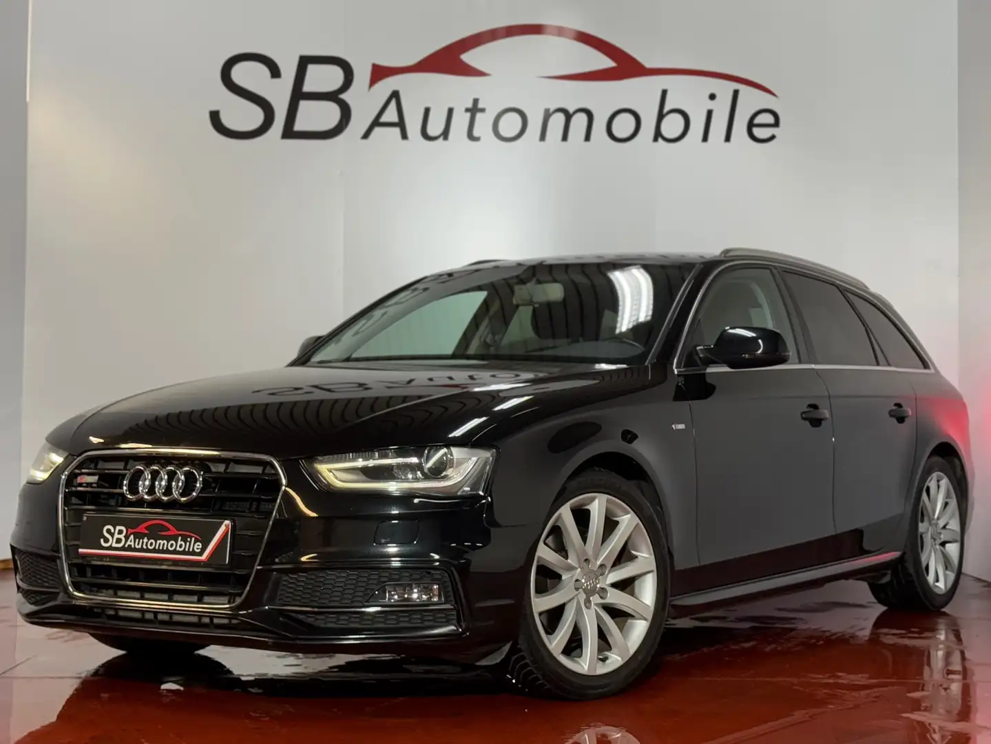 Audi A4 Avant 2.0 TDi S line //BI-XENON//GPS//GARANTIE// Zwart - 1