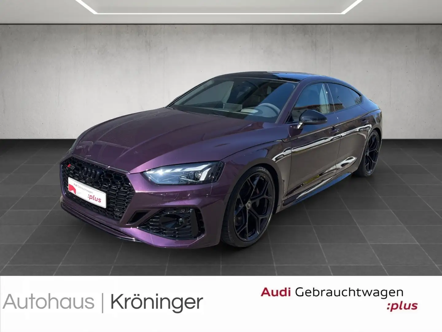 Audi RS5 Sportback 2.9 TFSI qu. comp+ Pano B&O 280kmh Violett - 1