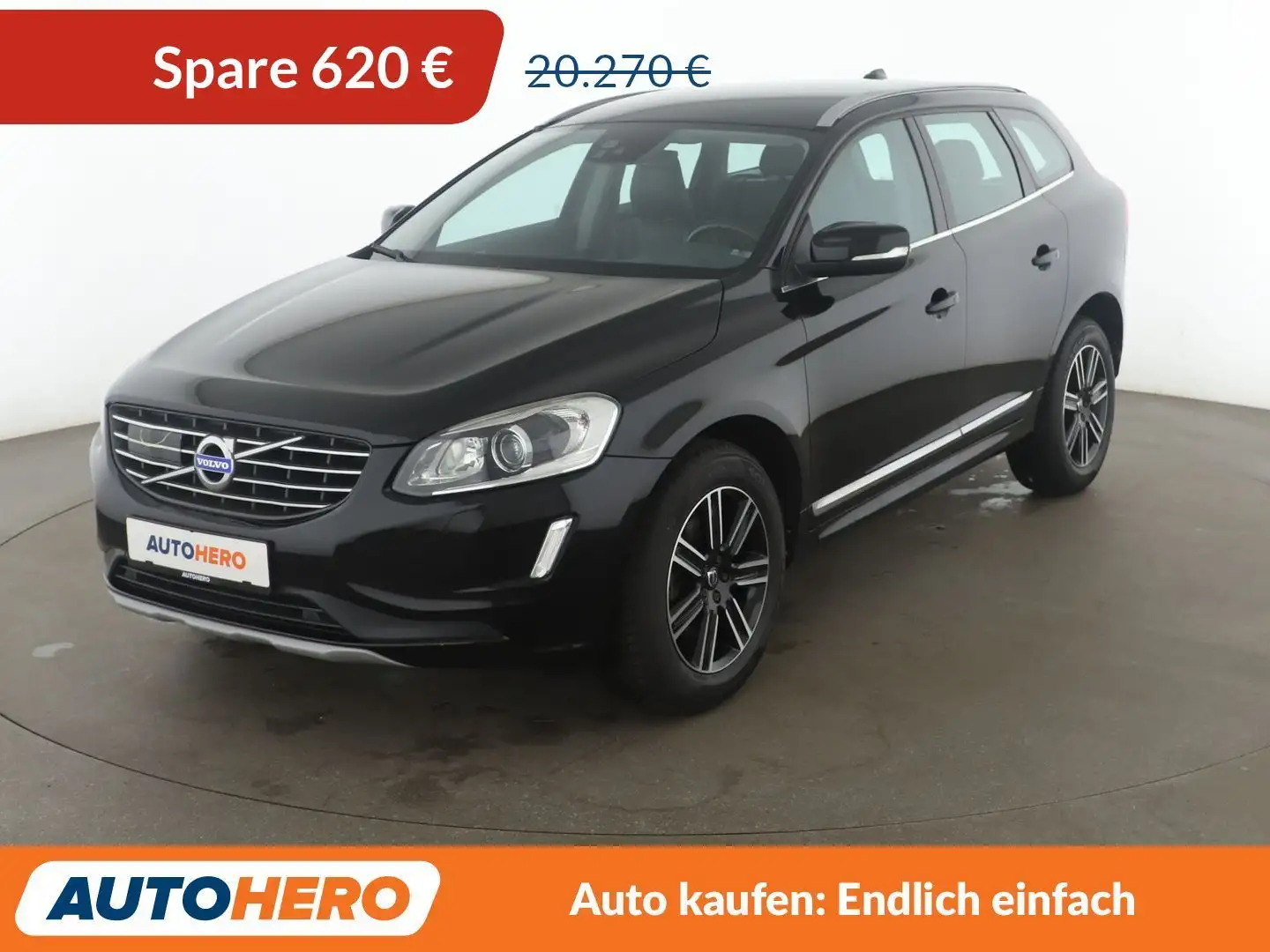 Volvo XC60 2.0 D3 Summum 2WD Aut*NAVI*TEMPO*PDC*SHZ*AHK* Schwarz - 1