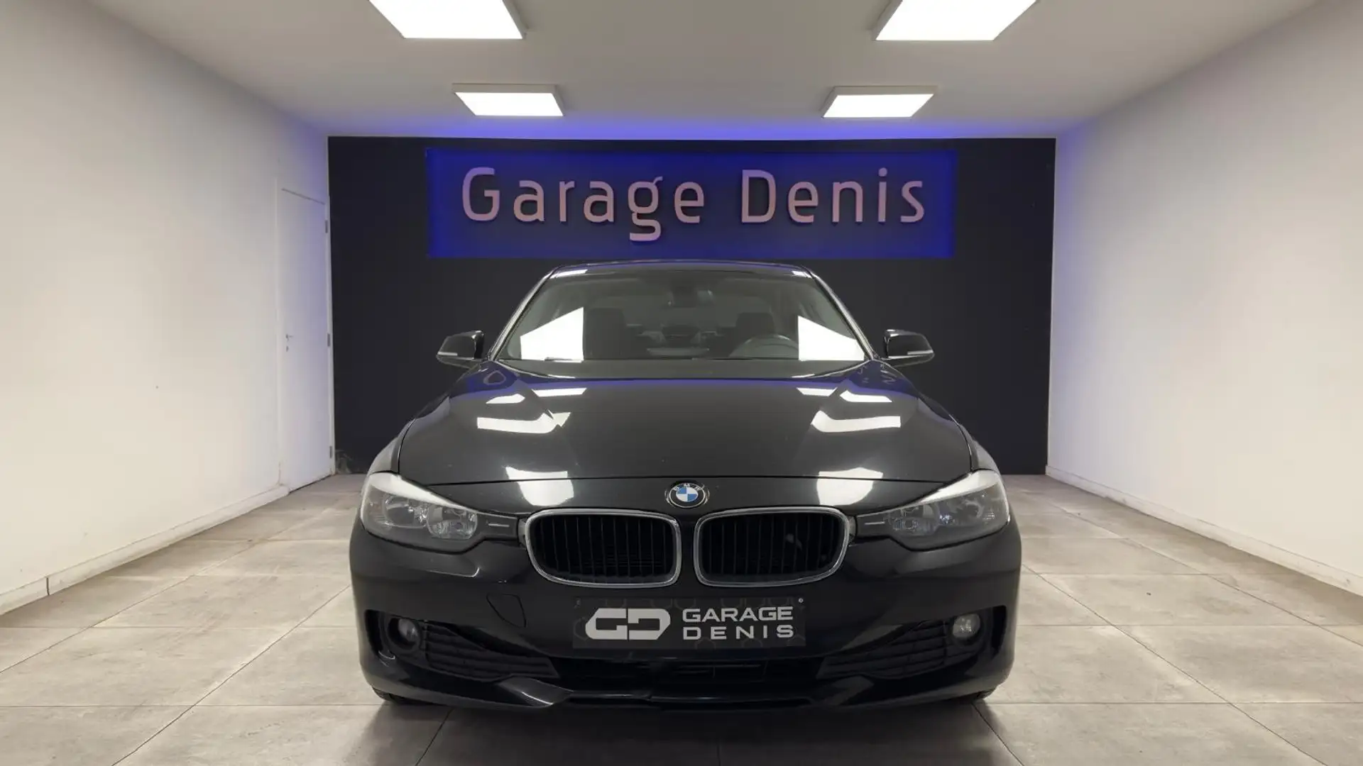 BMW 318 d*GPS*TOIT-OUVRANT*LED*CUIR*GARANTIE** Noir - 2