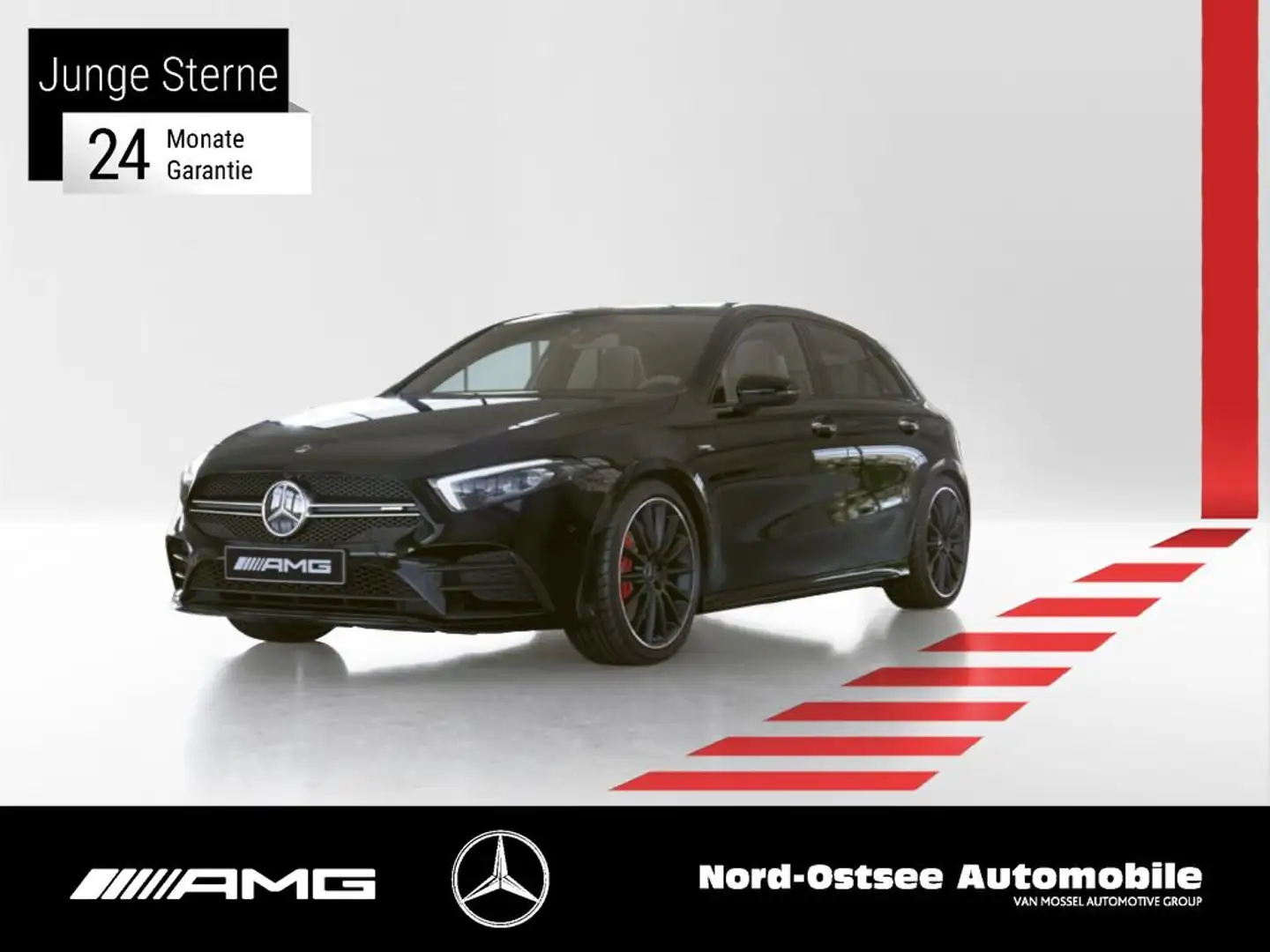 Mercedes-Benz A 35 AMG AMG A 35 4M MULTI 360° KAMERA NIGHT DAB NAVI SHZ Noir - 1