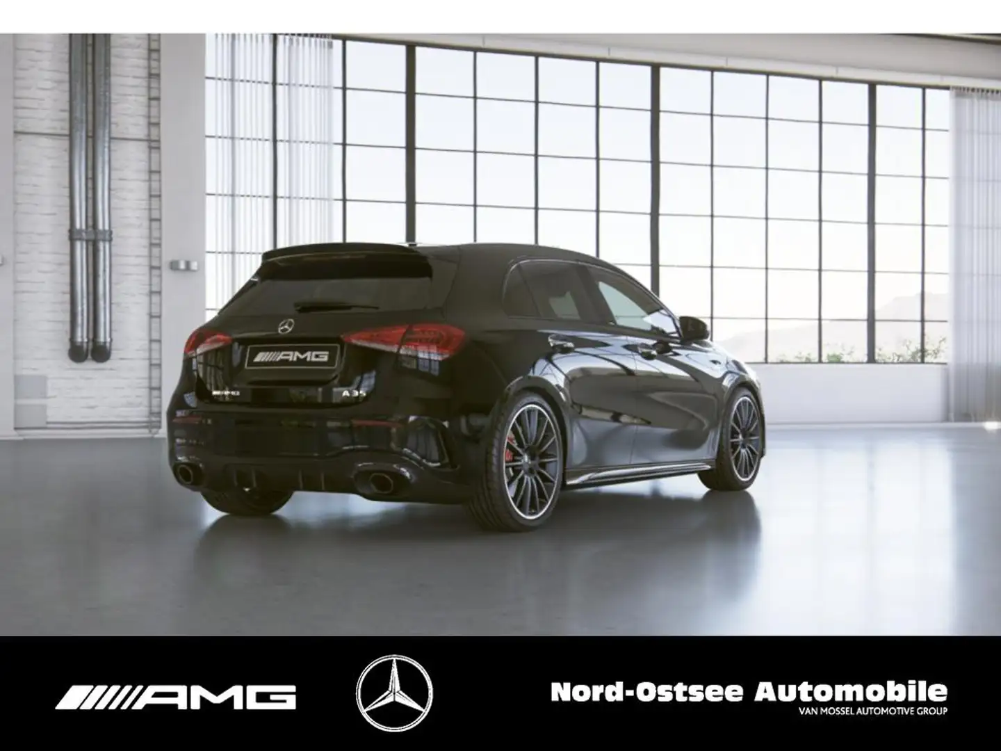 Mercedes-Benz A 35 AMG AMG A 35 4M MULTI 360° KAMERA NIGHT DAB NAVI SHZ Noir - 2