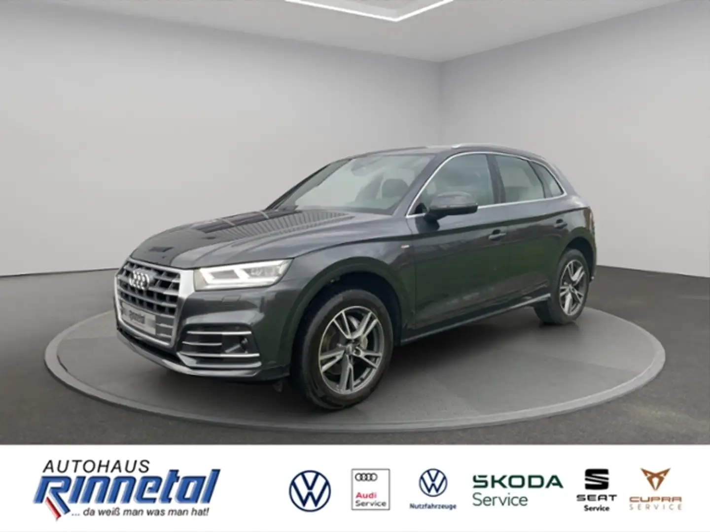 Audi Q5 35 TDI quattro design AHK+KAMERA+ACC+MATRIX LED+N Silber - 1