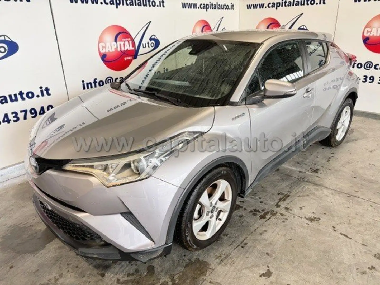 Toyota C-HR 1.8 Hybrid e-cvt NETTO 7900 ALLUVIONATA Argento - 1