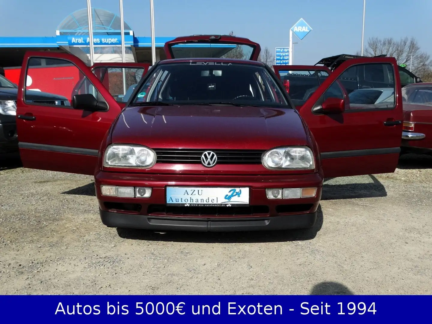 Volkswagen Golf III 1,8i - Bon Jovi - Wenig KM - Tüv Neu Rot - 2
