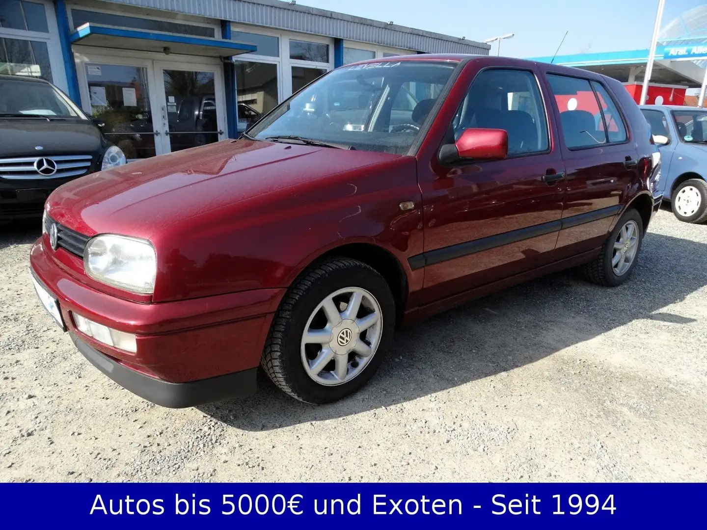 Volkswagen Golf III 1,8i - Bon Jovi - Wenig KM - Tüv Neu Rot - 1