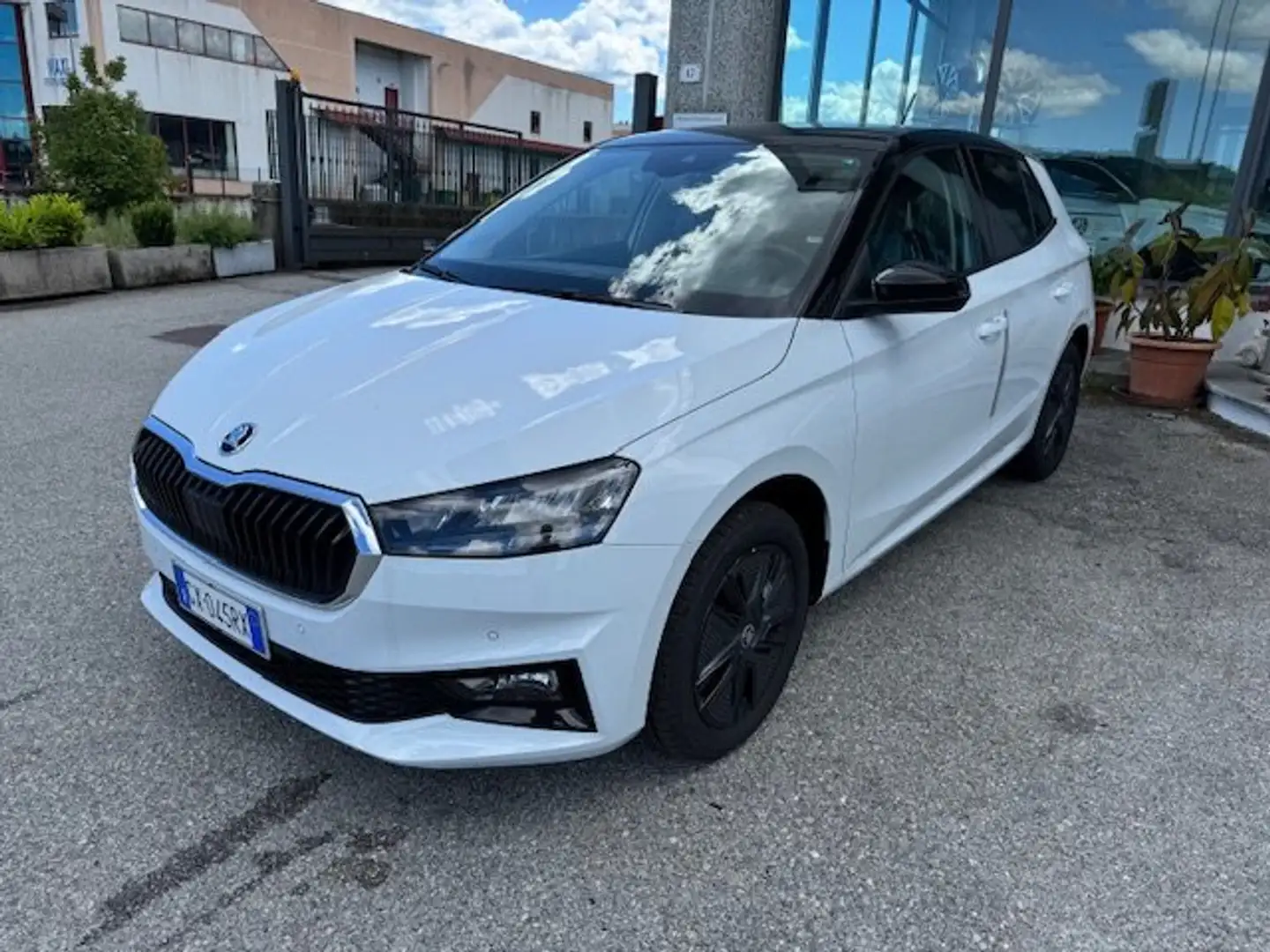 Skoda Fabia Fabia 1.0 tsi evo Style 95cv Weiß - 2