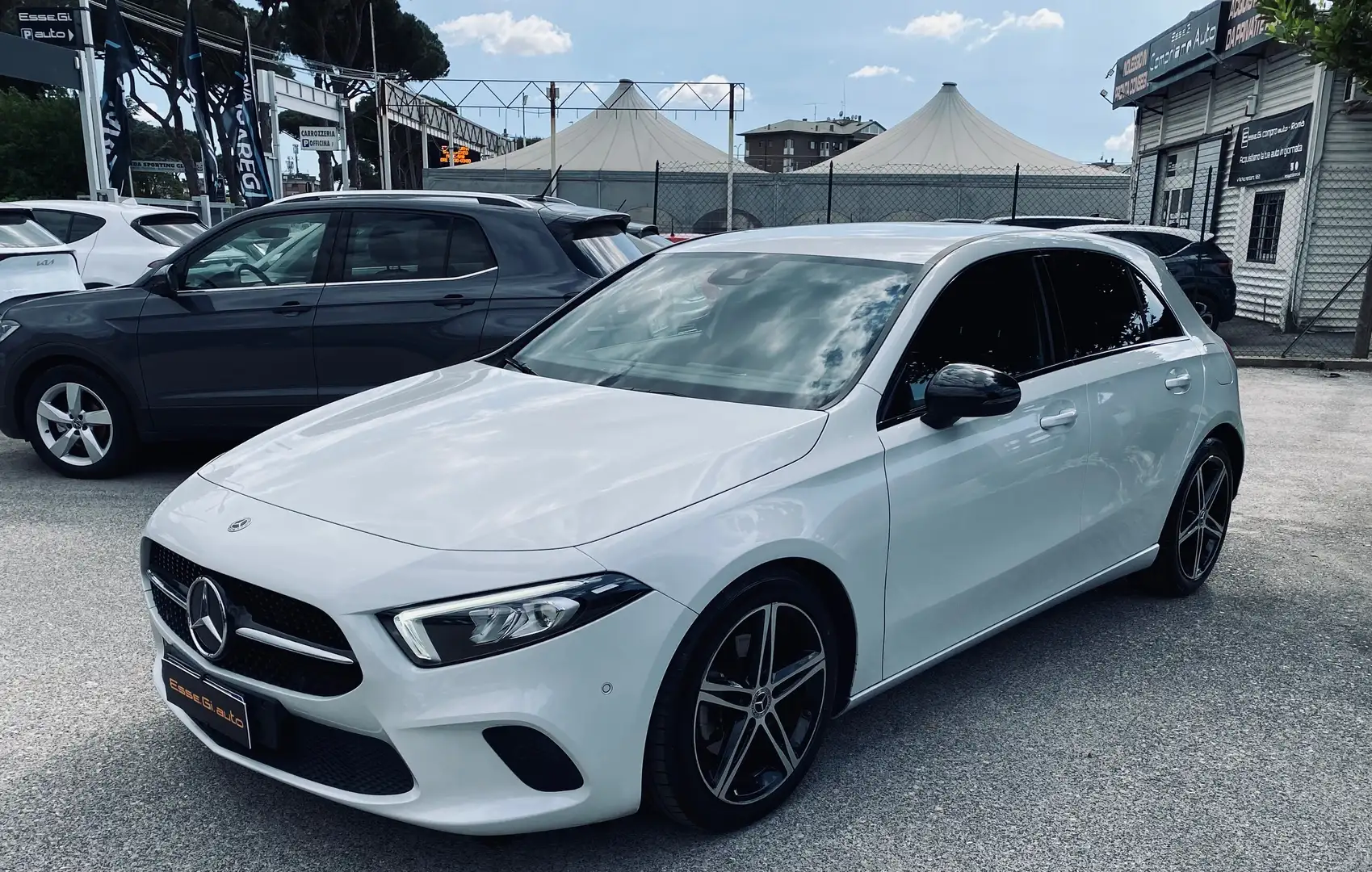 Mercedes-Benz A 180 Premium **POSS.PACK NIGHT** VED.NOTE Bianco - 1