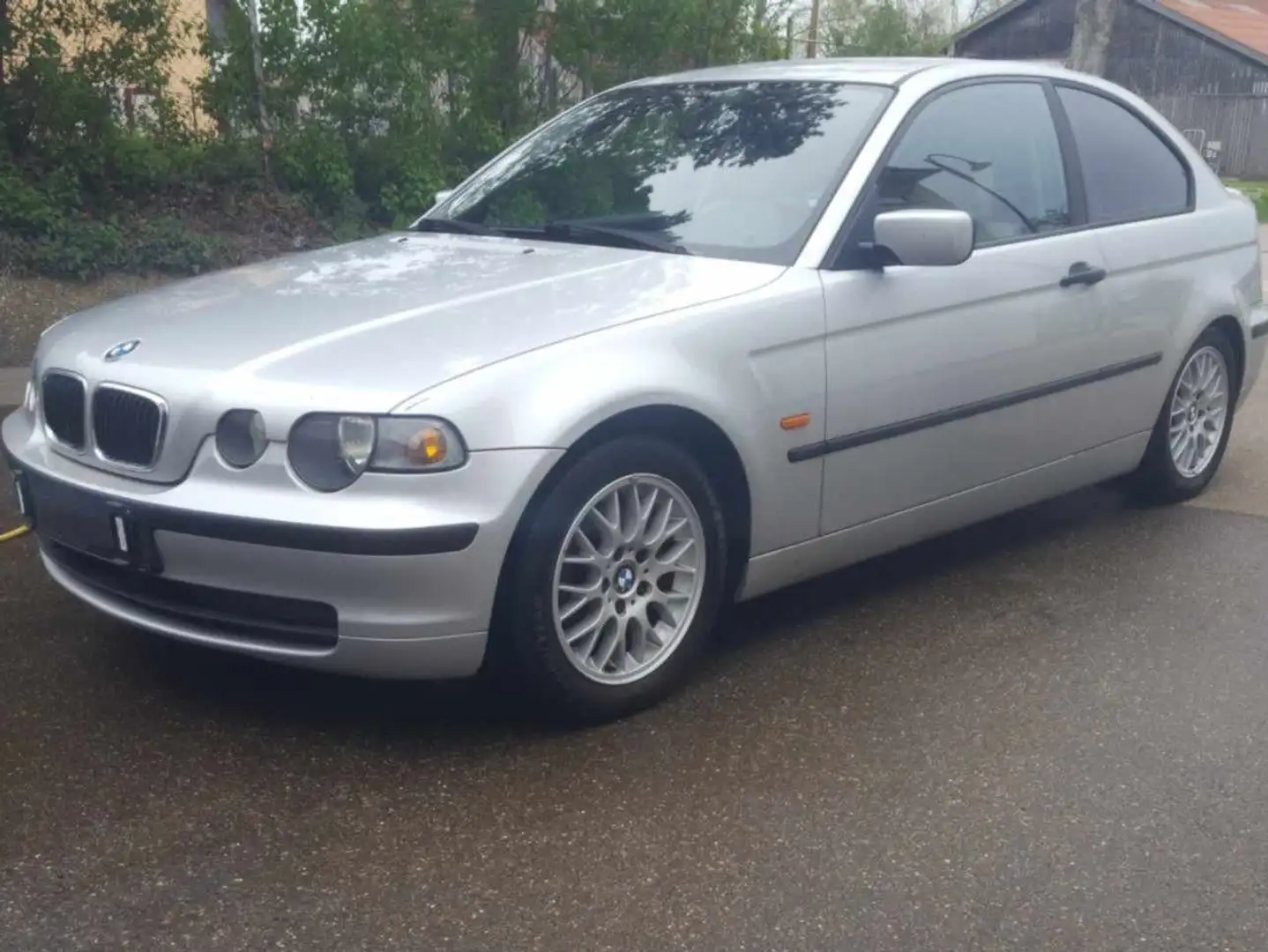BMW 316 3er 316ti compact Argent - 1