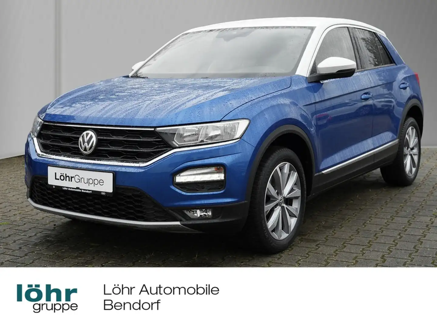 Volkswagen T-Roc 1.0 TSI Style *AHK*App-Connect*PDC*Lane-Assist*... Bleu - 1