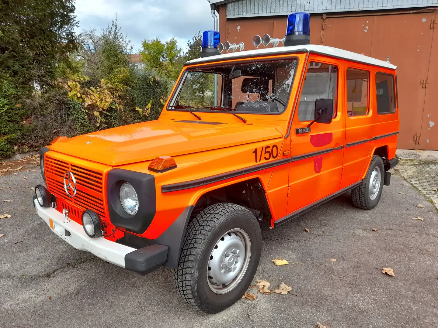 Mercedes-Benz G 280 280 GE Sonderfahrzeug Feuerwehr Червоний - 2