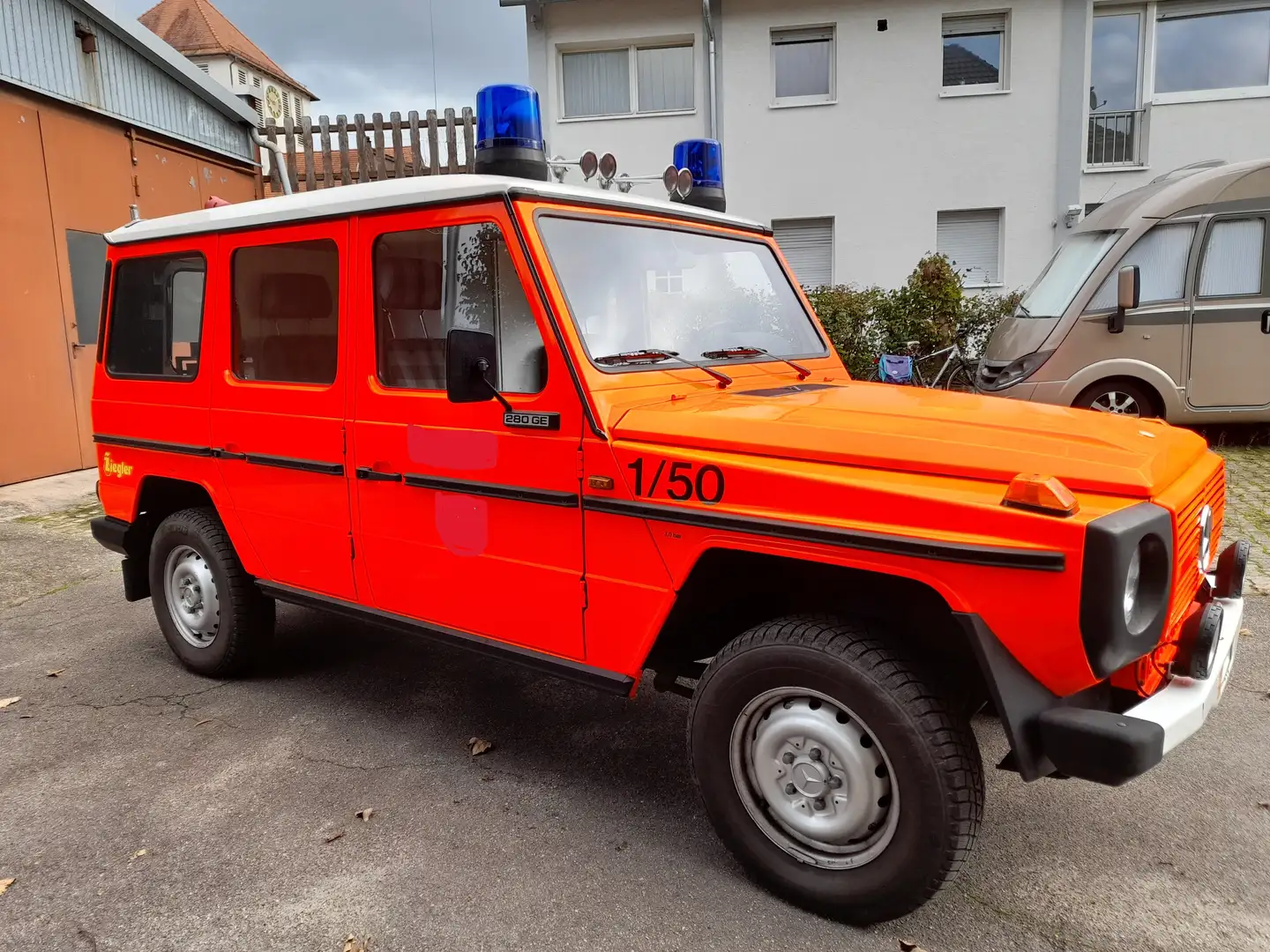 Mercedes-Benz G 280 280 GE Sonderfahrzeug Feuerwehr Червоний - 1