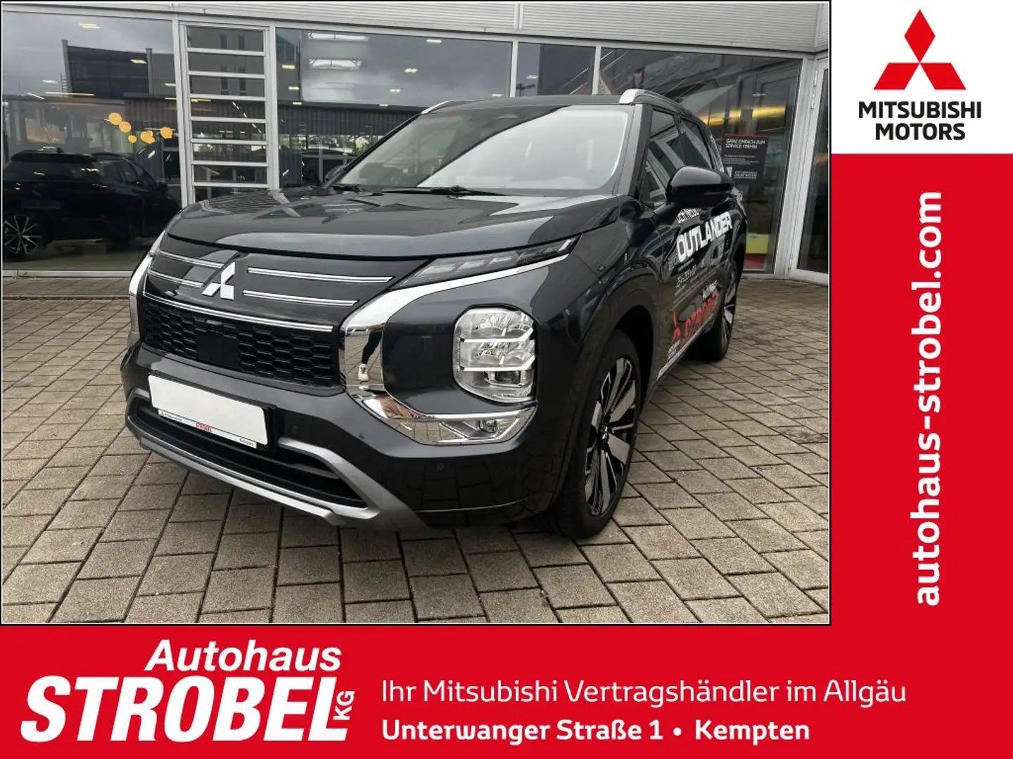 Mitsubishi Outlander 2.4 4WD Plug-In Hybrid Top Grau - 1