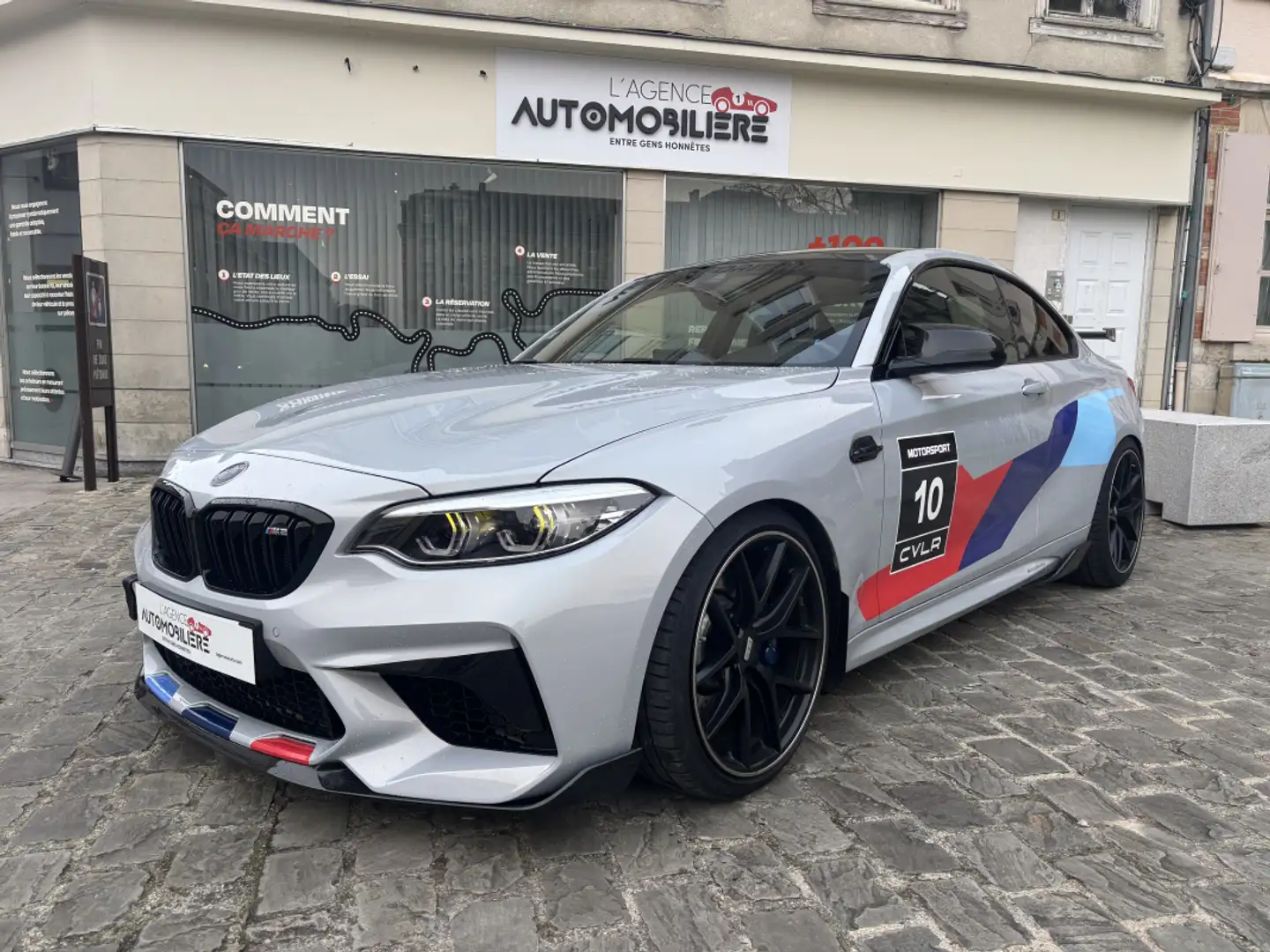BMW M2 (F87) LCI Competition 3.0 i 24V DKG 411 cv Boîte Grau - 1
