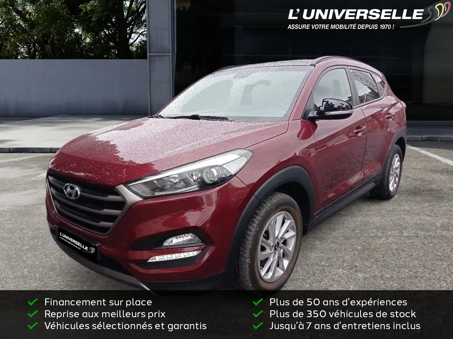 Hyundai TUCSON !!!UNIQUEMENT MARCHAND OU EXPORT!!! Violet - 1