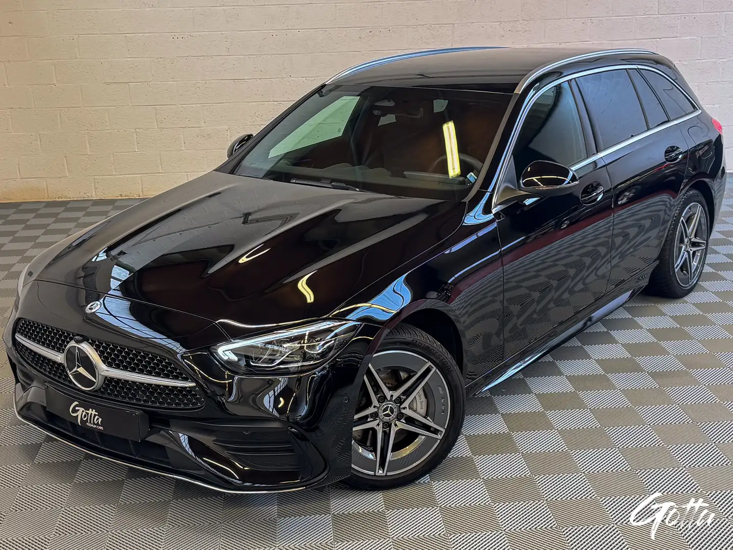 Mercedes-Benz C 300 de PHEV 326CH AMG Line**CAMERA/CARPLAY/LED/DEMO Schwarz - 1