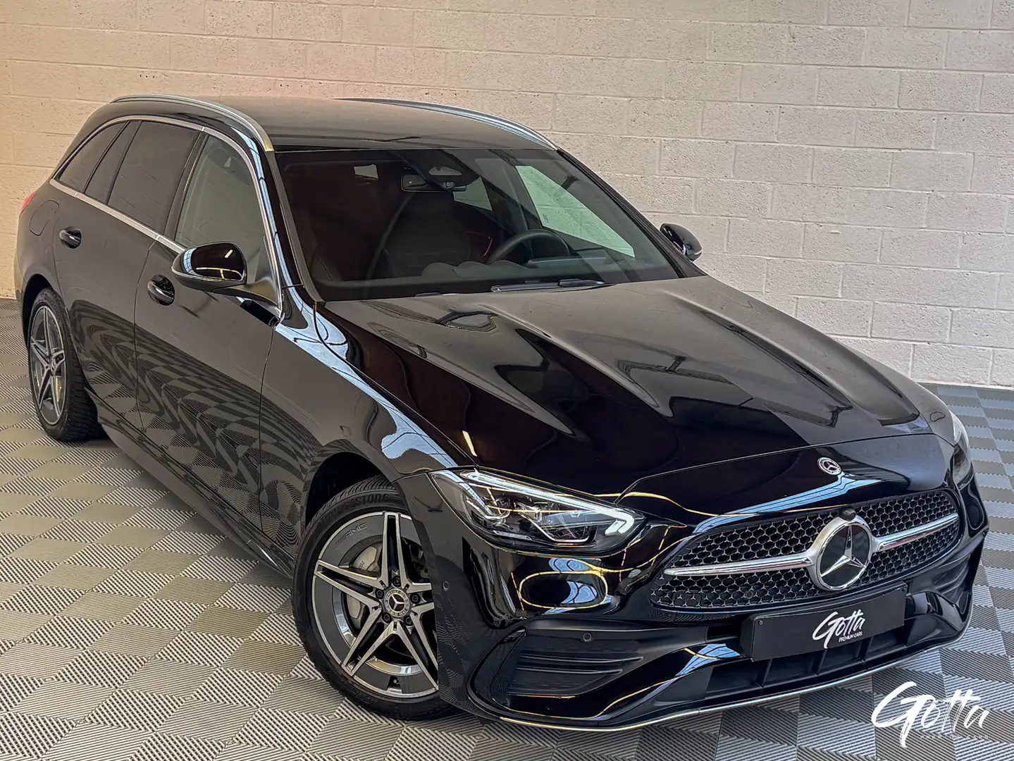 Mercedes-Benz C 300 de PHEV 326CH AMG Line**CAMERA/CARPLAY/LED/DEMO Schwarz - 2