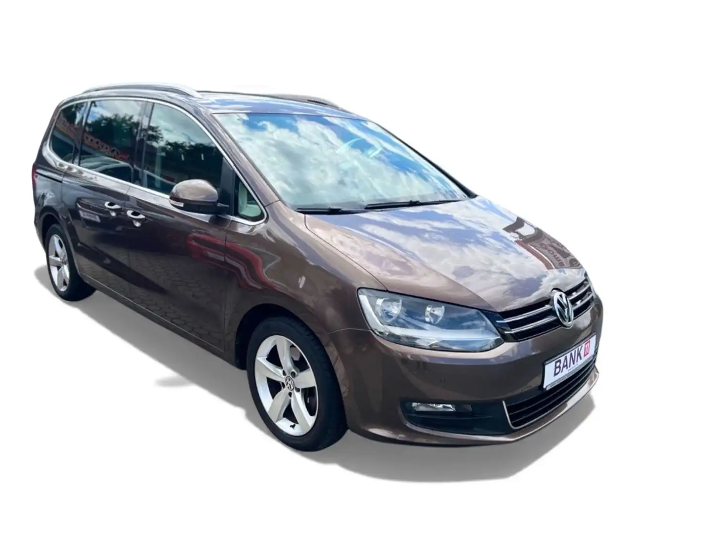 Volkswagen Sharan 2.0 TDI Comfortline* BMT*Klima*Navi*AHK*TÜV-NEU Braun - 2