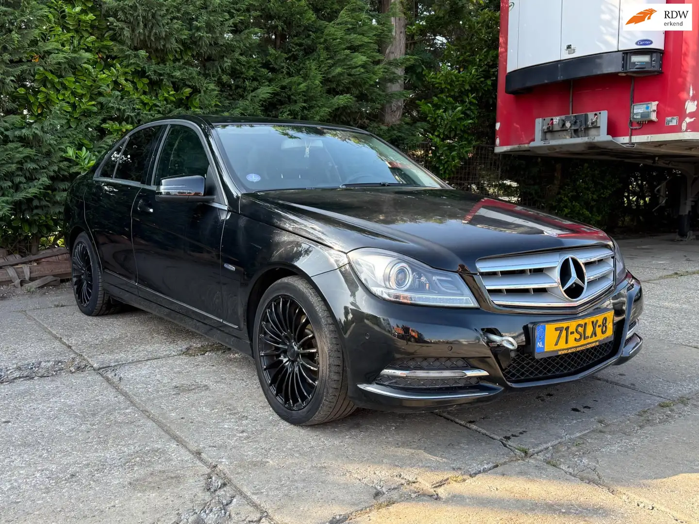 Mercedes-Benz C 180 CGI AUT Avantgarde Open dak Xenon Distributie Defe Zwart - 1