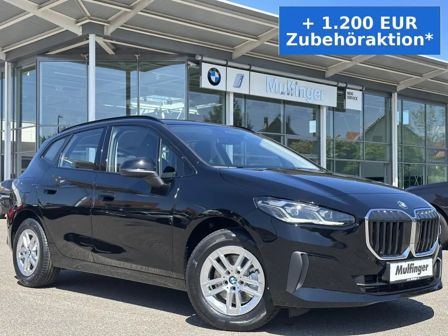 BMW 218 i AT Driv-/ParkAss.Ad-LED Sitzh.Kamera Navi PDC Schwarz - 2