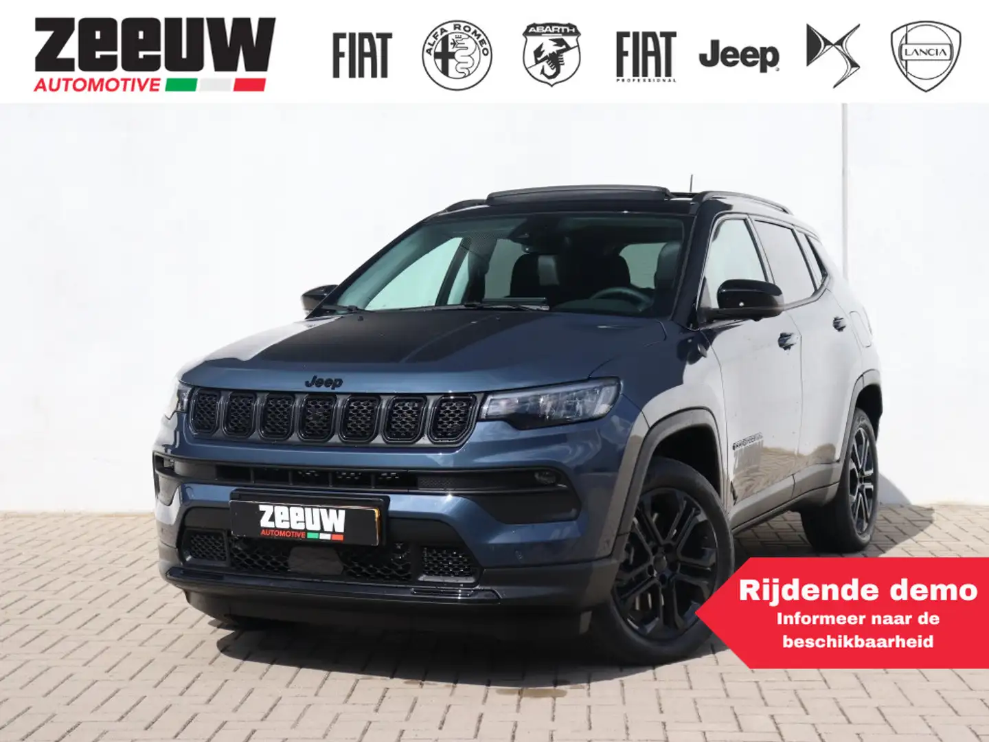Jeep Compass 4xe 240 PK Hybrid North Star | Pano | Safety | Win Blauw - 1