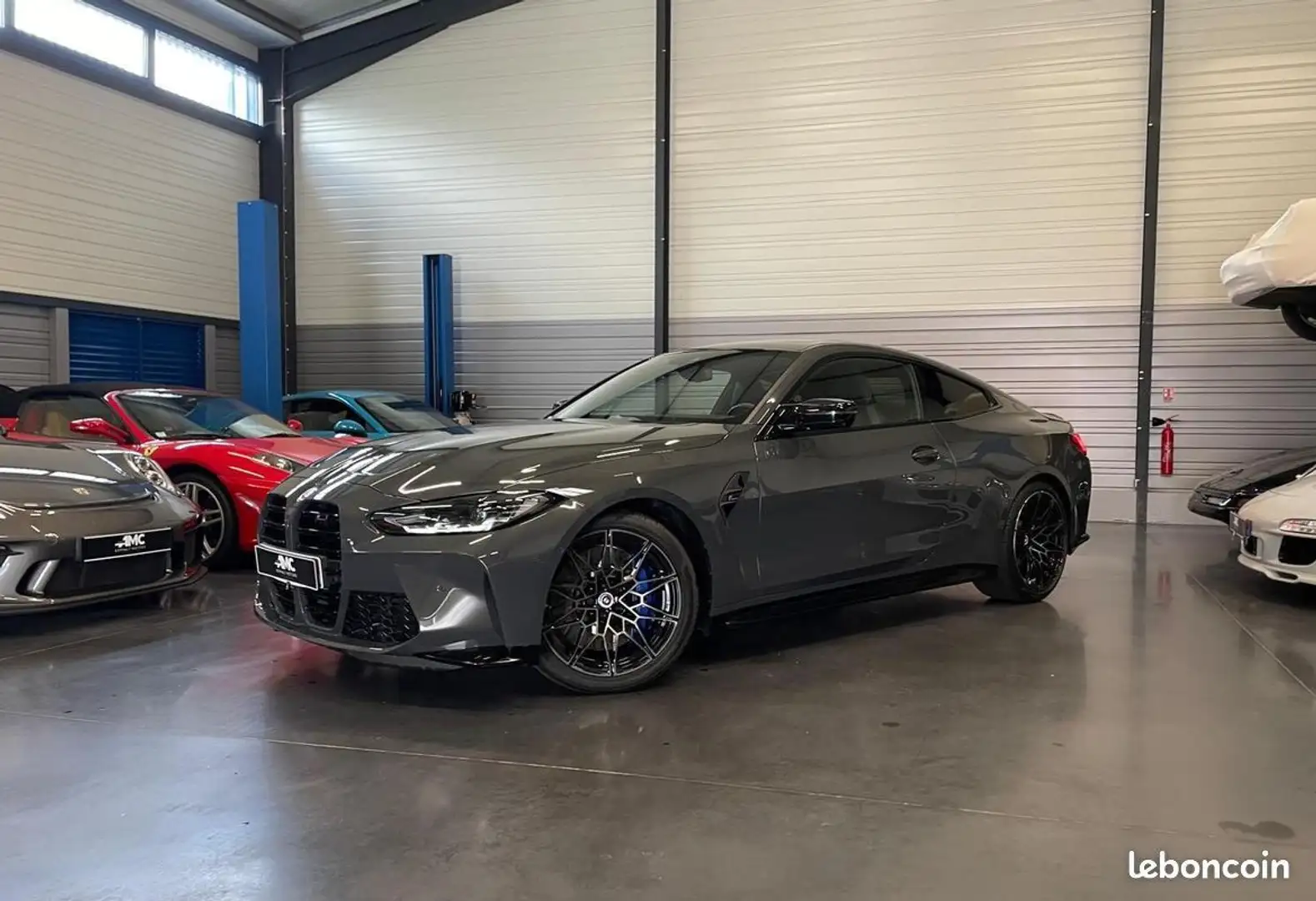 BMW M4 Compétition X Drive 510 CV 1ère main Française Har Gris - 2