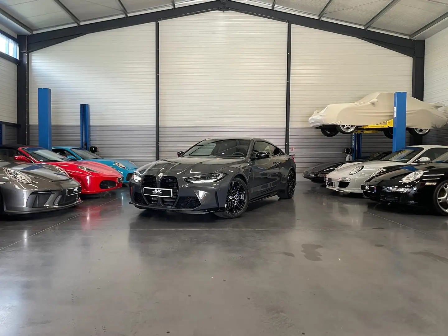BMW M4 Compétition X Drive 510 CV 1ère main Grau - 2
