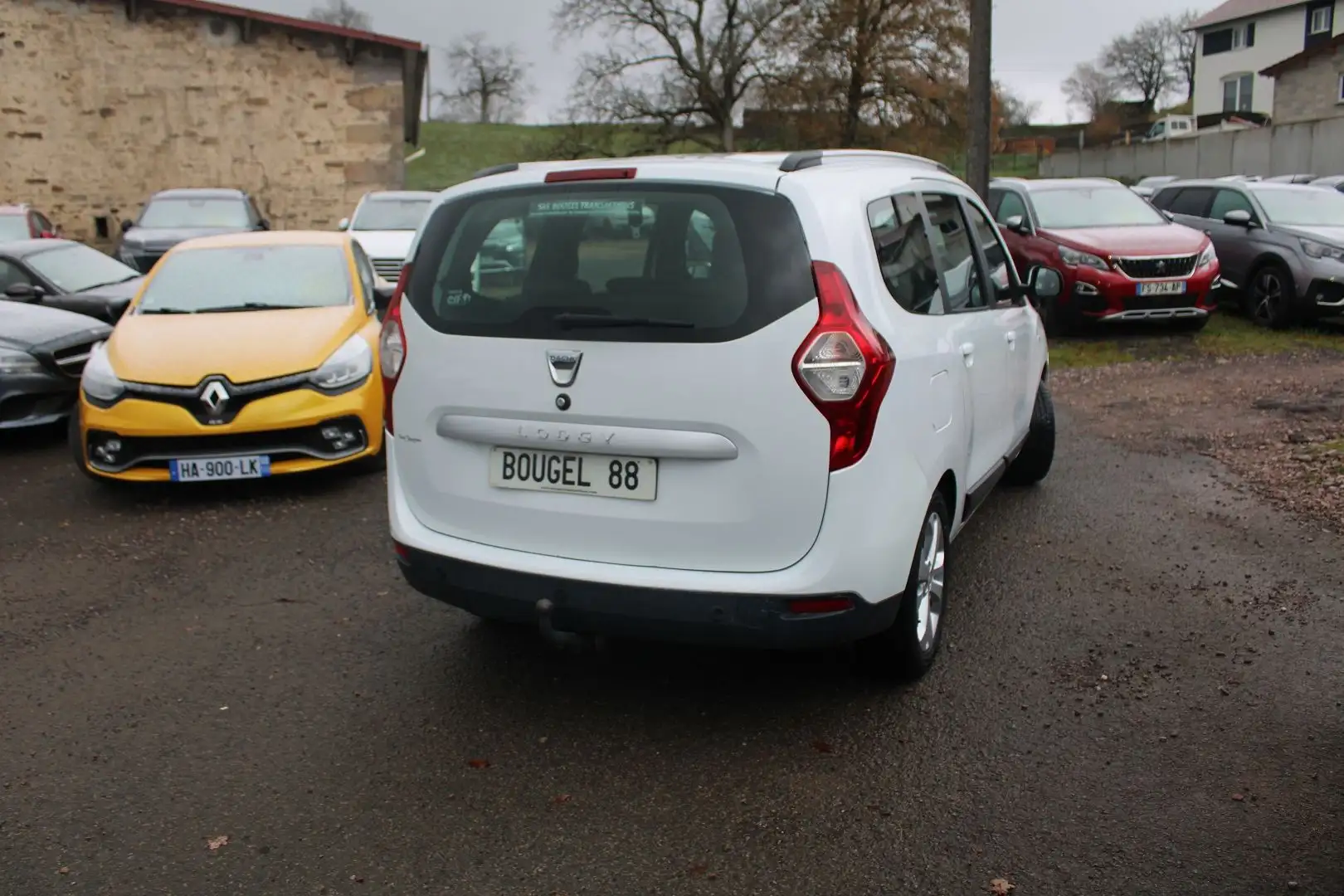 Dacia Lodgy SILVER LINE 1.5 DCI 110 CV \7 PLACES\ GPS 3D CLIM ATTELAGE USB JA 16 RÉGULATEUR Blanc - 2