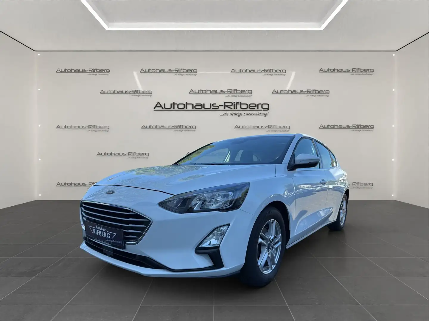 Ford Focus 1.0 ECOB Cool & Connect/NAVI/LED/PDC/ISOFI Blanc - 1