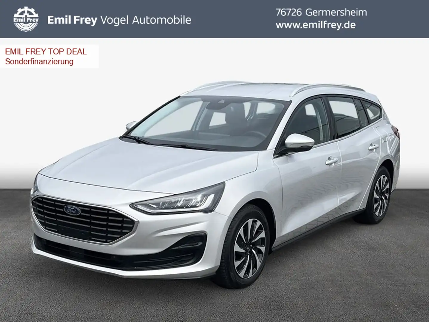 Ford Focus Turnier 1.0 EcoBoost Start-Stopp-System TITA Argent - 1