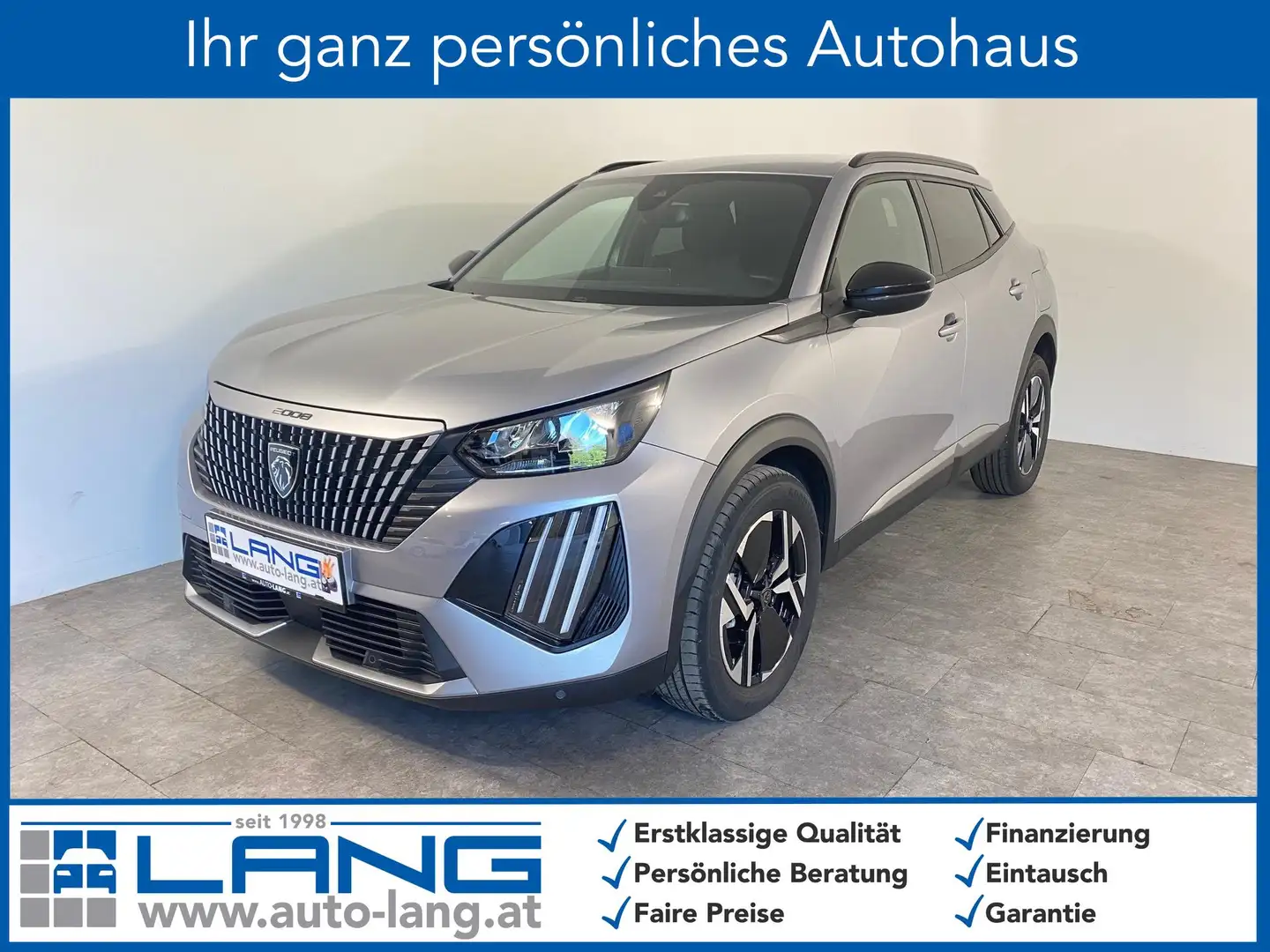 Peugeot 2008 1.2 PureTech 100 Allure LED*NAVI 74 kW (101 PS)... Gris - 1