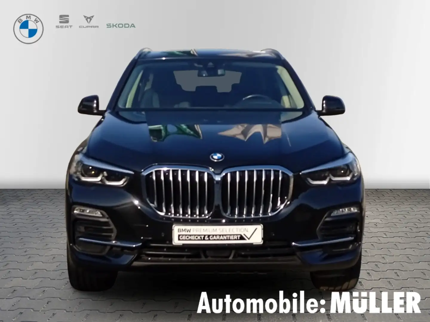 BMW X5 xDrive25d  7-Sitzer LUFTFEDERUNG+STANDHZG+NAVI+EL. Schwarz - 2