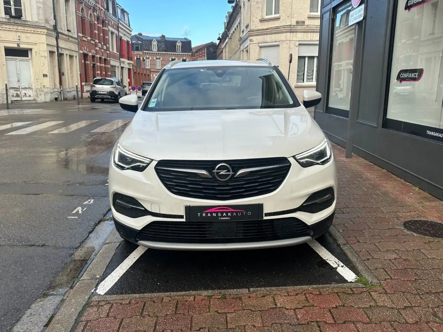 Opel Grandland X BUSINESS 1.2 Turbo 130 ch Elegance Business / ATTELAGE / CARPLAY Blanc - 2