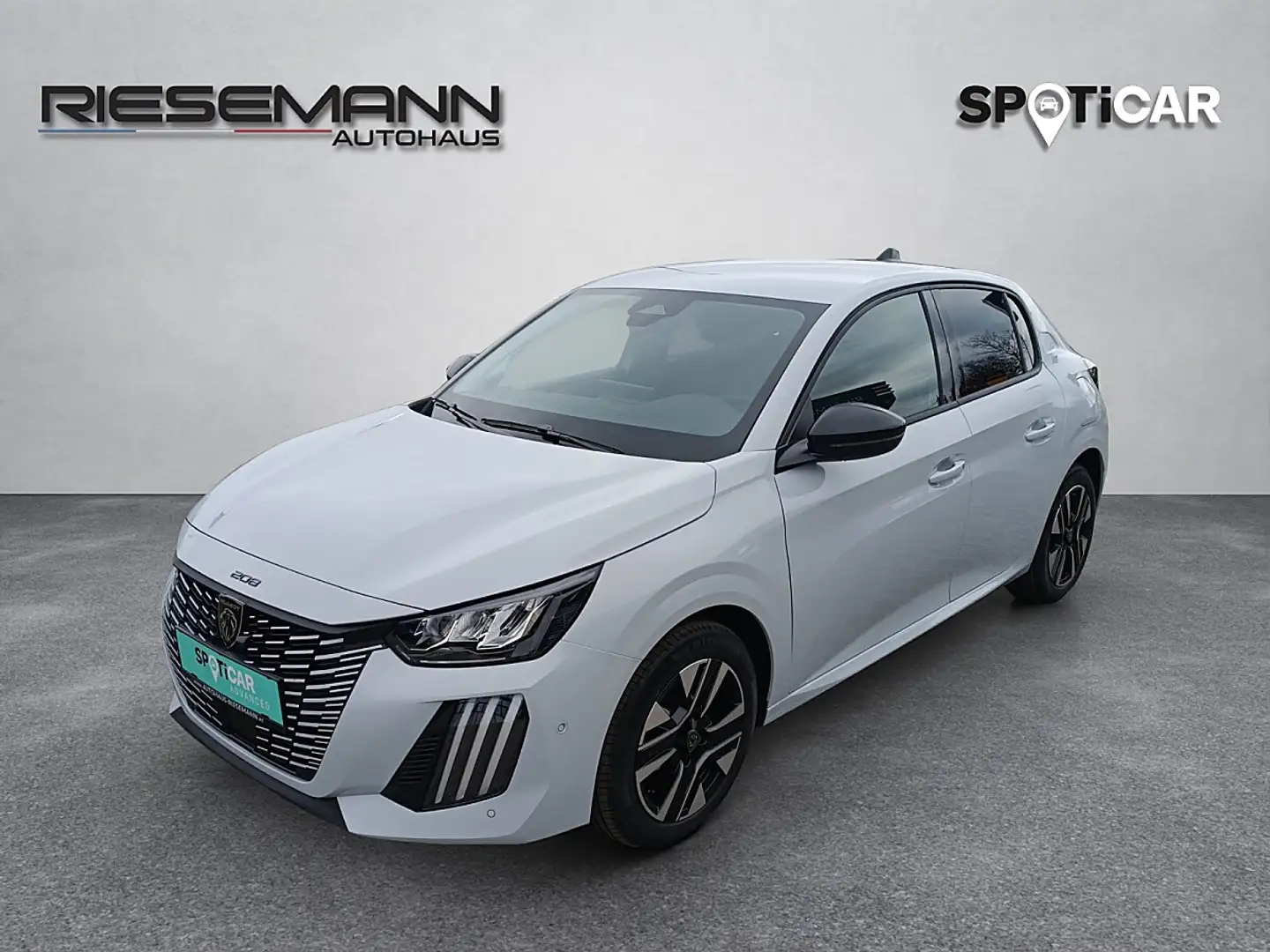 Peugeot 208 Hybrid 110 e-DCS6 Allure Weiß - 1