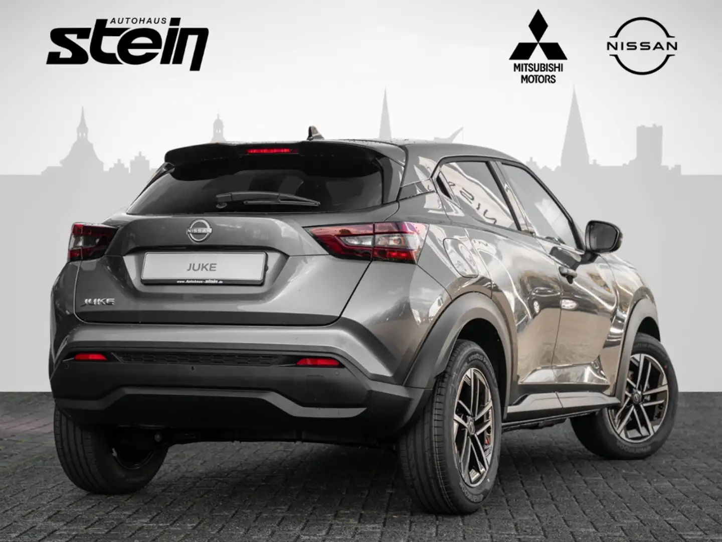 Nissan Juke N-Connecta Frontscheibenheizung Rückfahrkamera Grau - 2