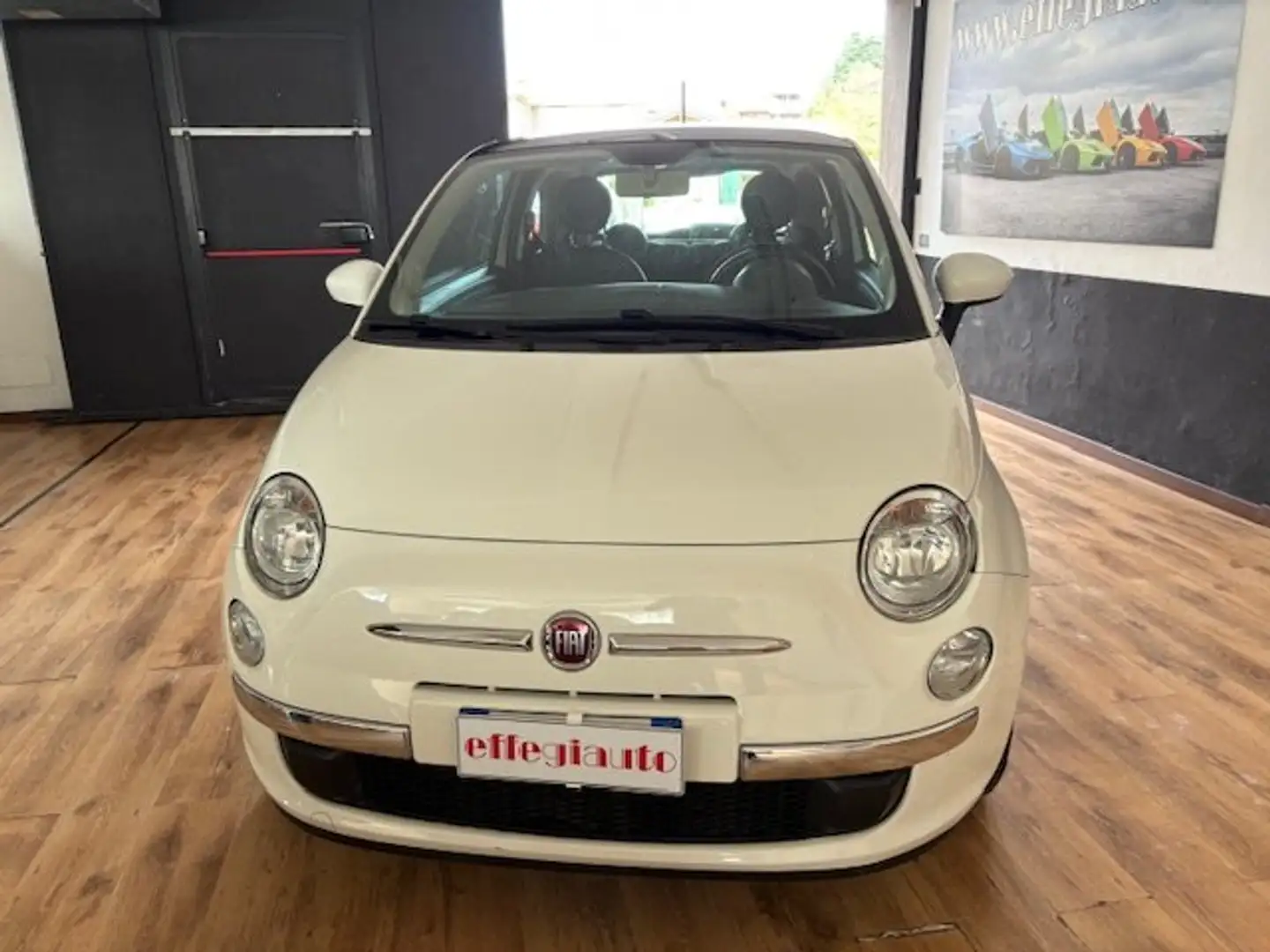 Fiat 500 500 III 1.2 Lounge 69cv my14 Blanc - 2