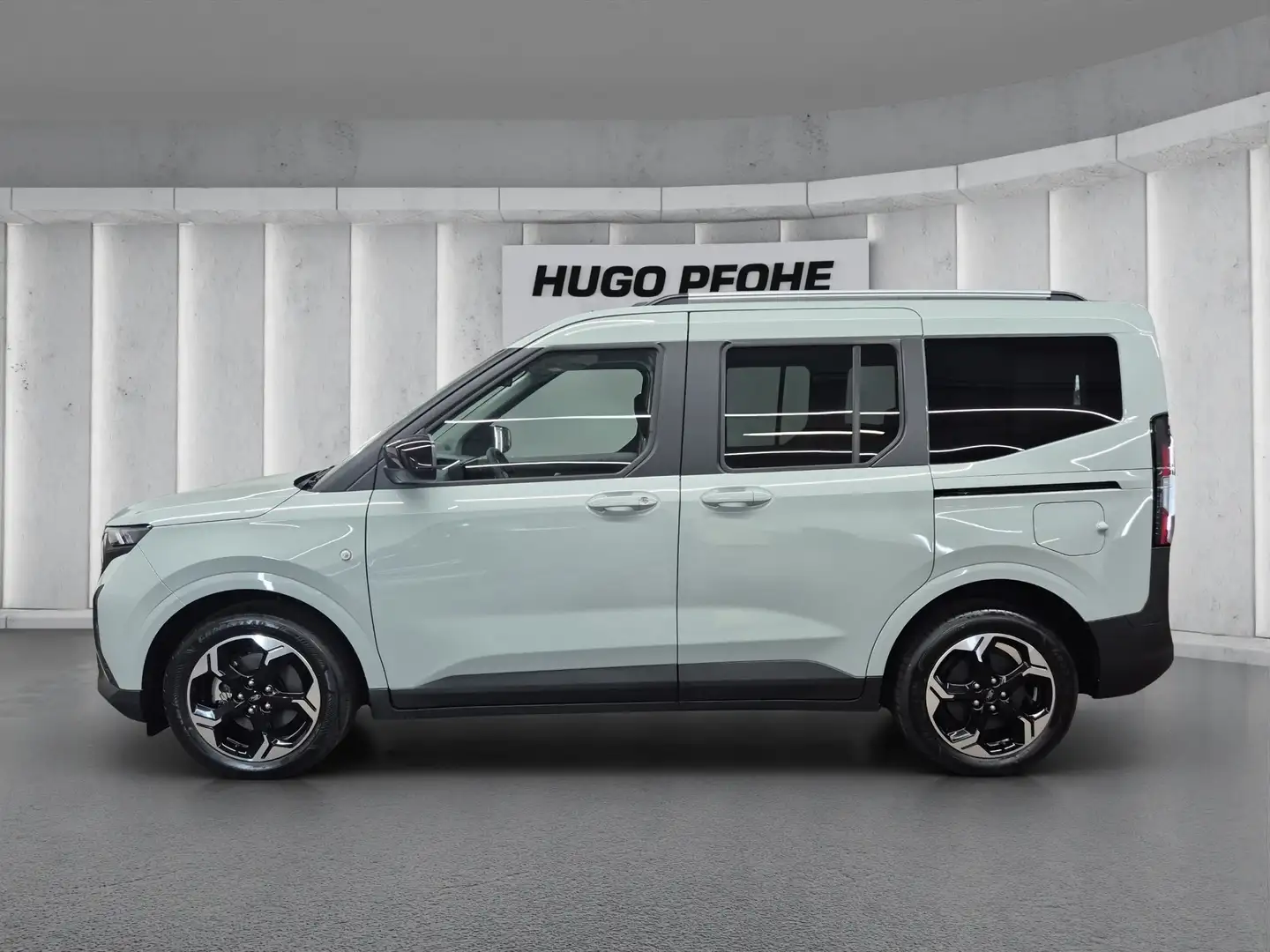 Ford Tourneo Courier Titanium Elektromotor 100 kW Kompaktvan. 5-türig Grau - 2