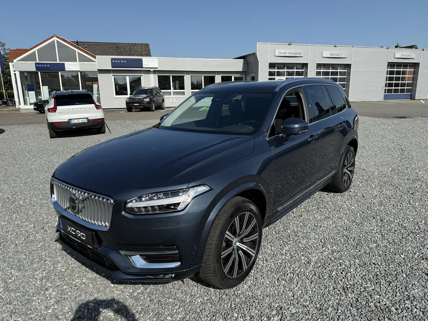 Volvo XC90 Plus Bright AWD Blau - 1