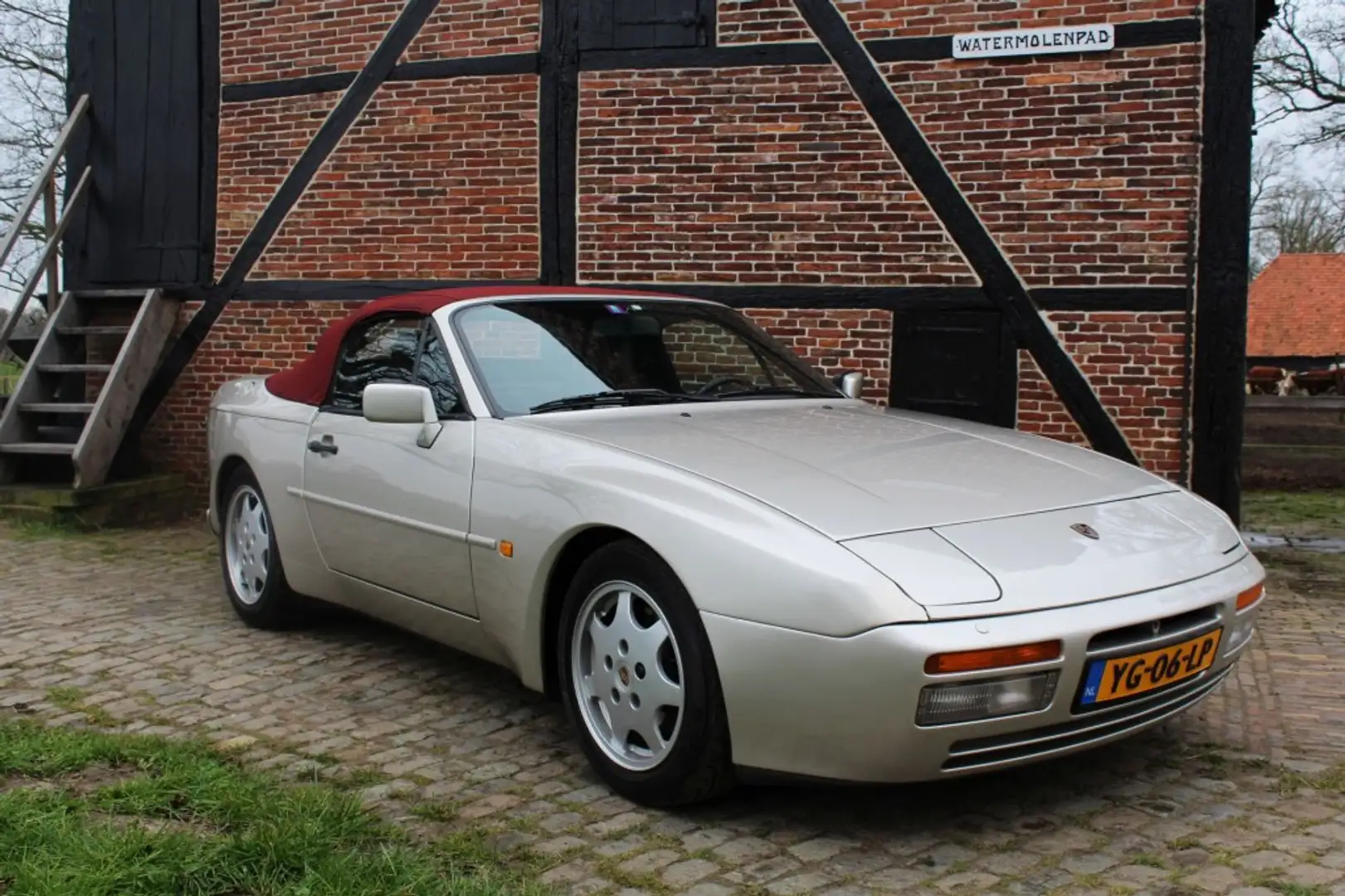 Porsche 944 S2 cabrio Grijs - 1