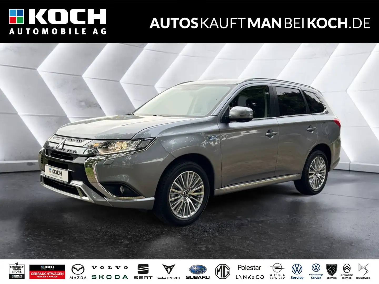 Mitsubishi Outlander 2.4 4WD Plug-In Hybrid SHZ KAMERA LED Grau - 1