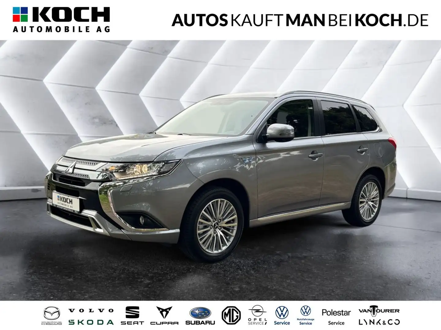 Mitsubishi Outlander 2.4 4WD Plug-In Hybrid SHZ KAMERA LED Grau - 1