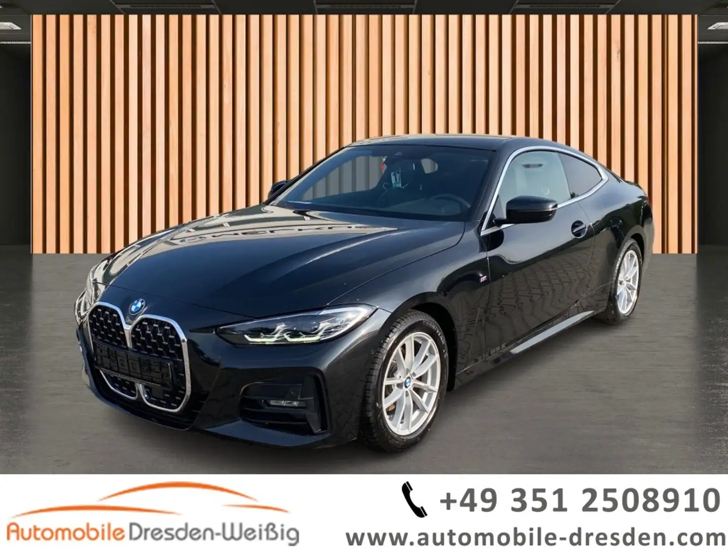 BMW 420 i M Sport*UPE 61.630*ACC*Memory*Keyless* Schwarz - 1