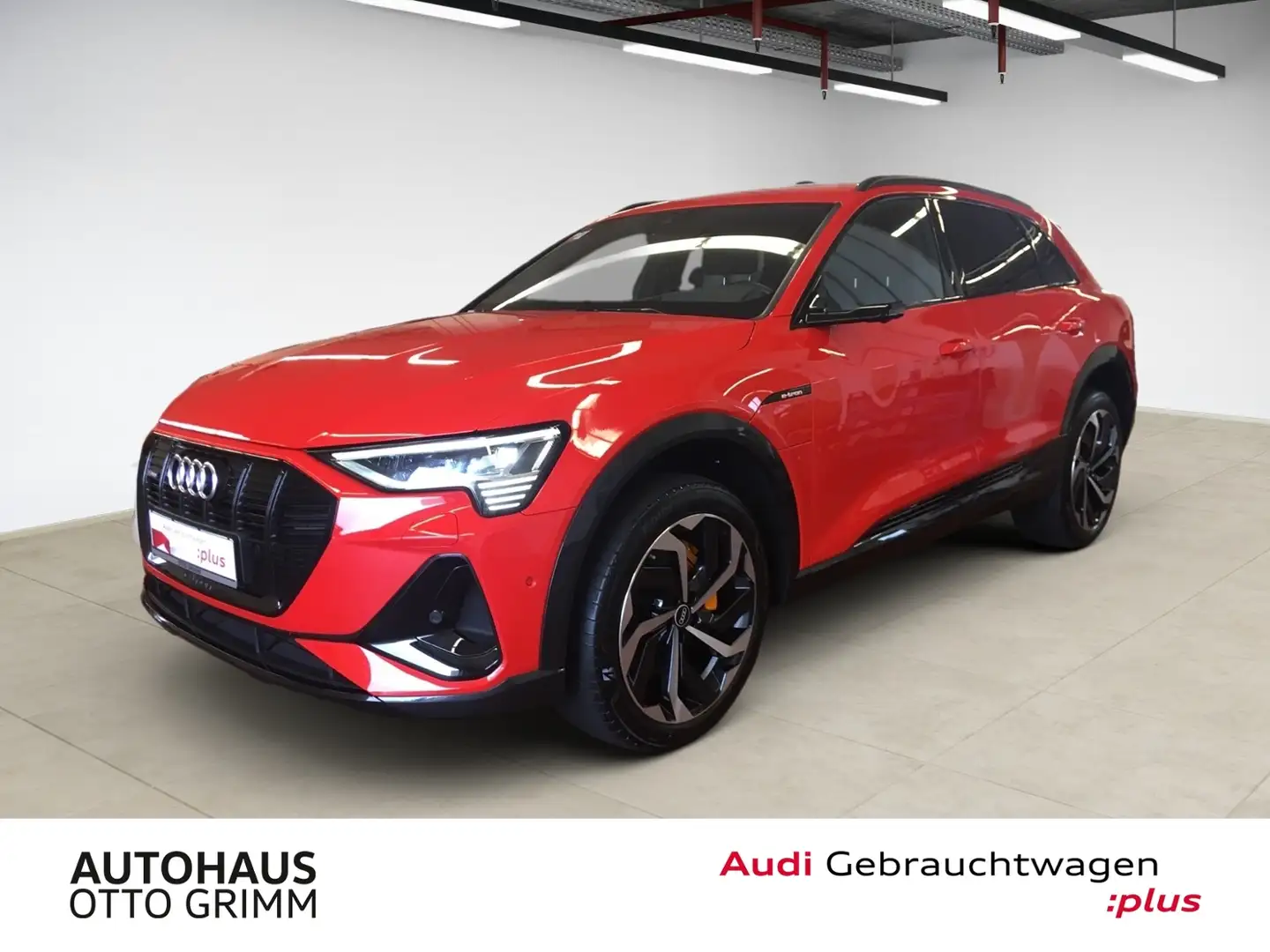 Audi e-tron 55 quattro S line Matrix Rot - 1