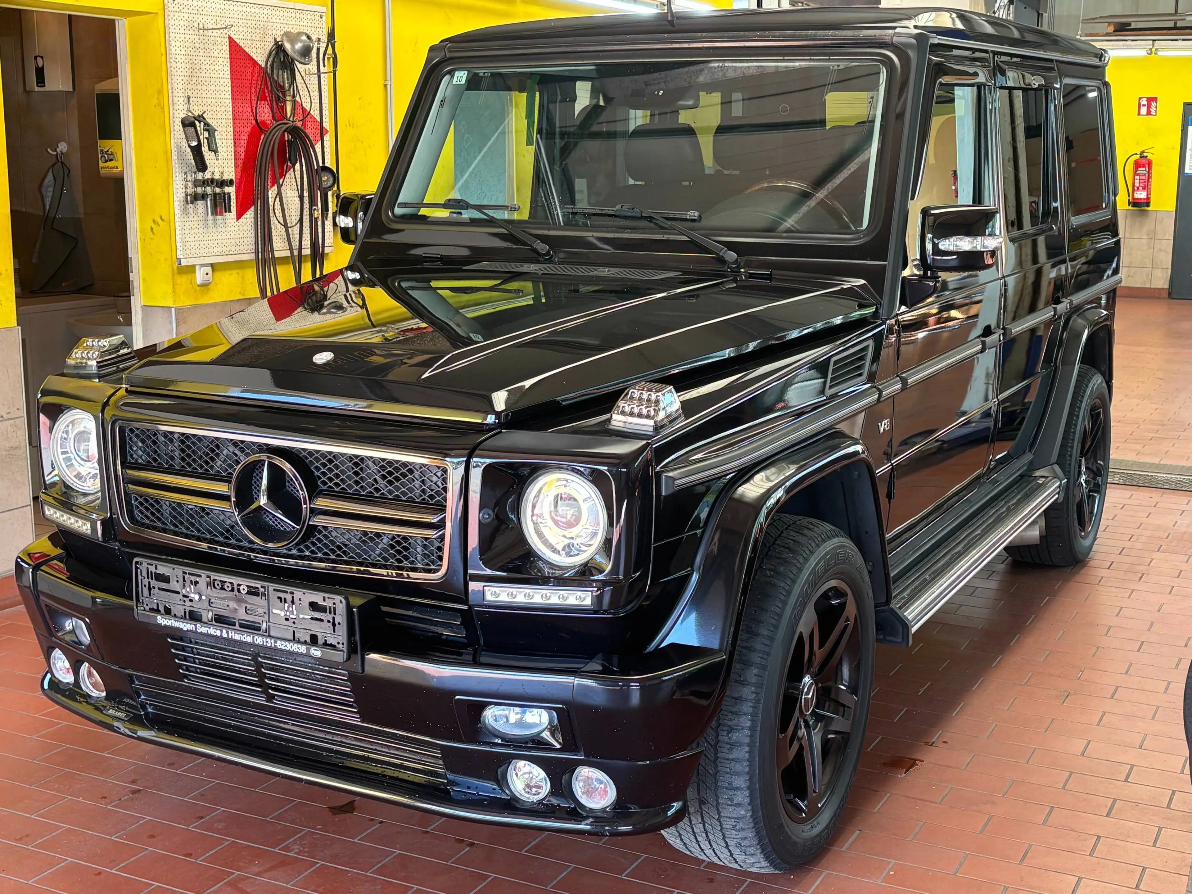 Mercedes-Benz G 500 G V8 Lang/Brabus Optik/Leder/Schiebed/AHK 3,5t/MwSt — photo 2