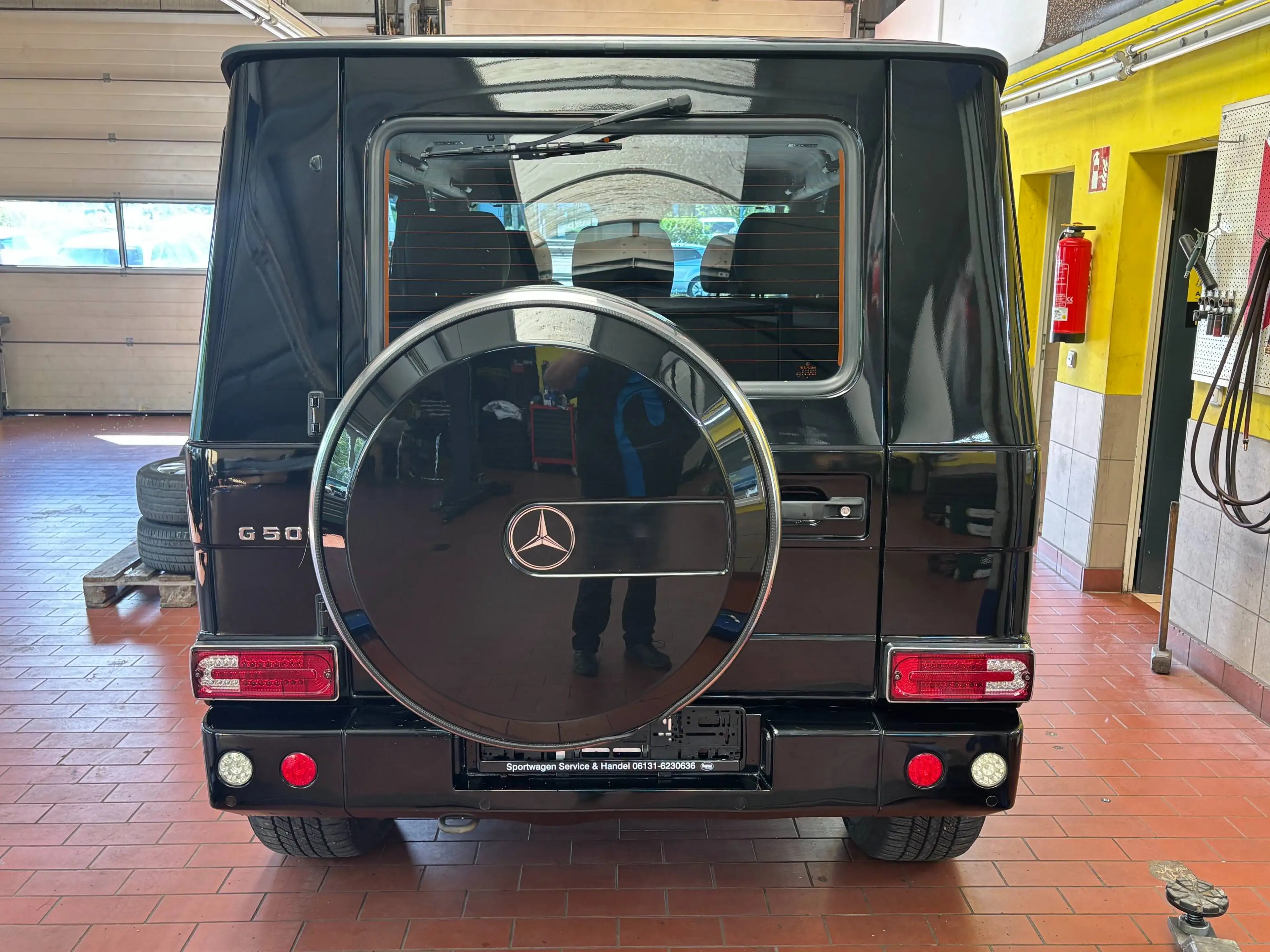 Mercedes-Benz G 500 G V8 Lang/Brabus Optik/Leder/Schiebed/AHK 3,5t/MwSt — photo 11