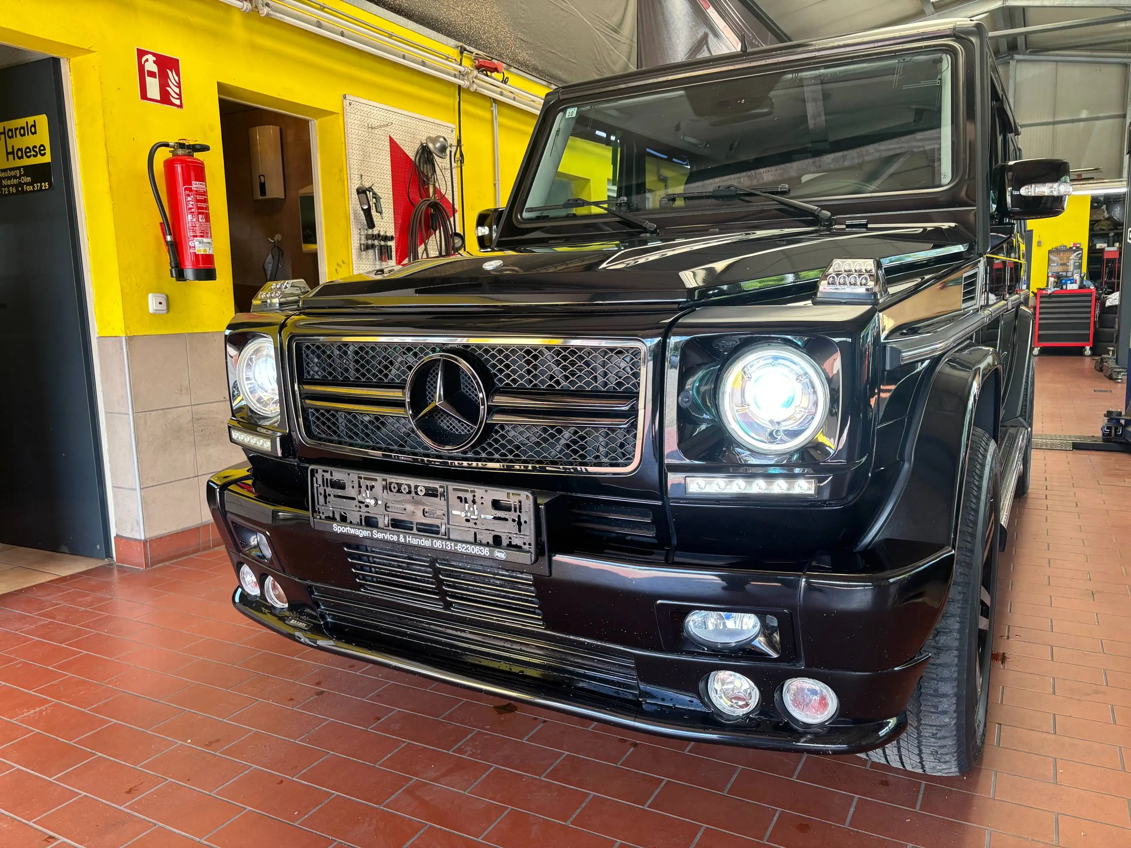 Mercedes-Benz G 500 G V8 Lang/Brabus Optik/Leder/Schiebed/AHK 3,5t/MwSt — photo 3