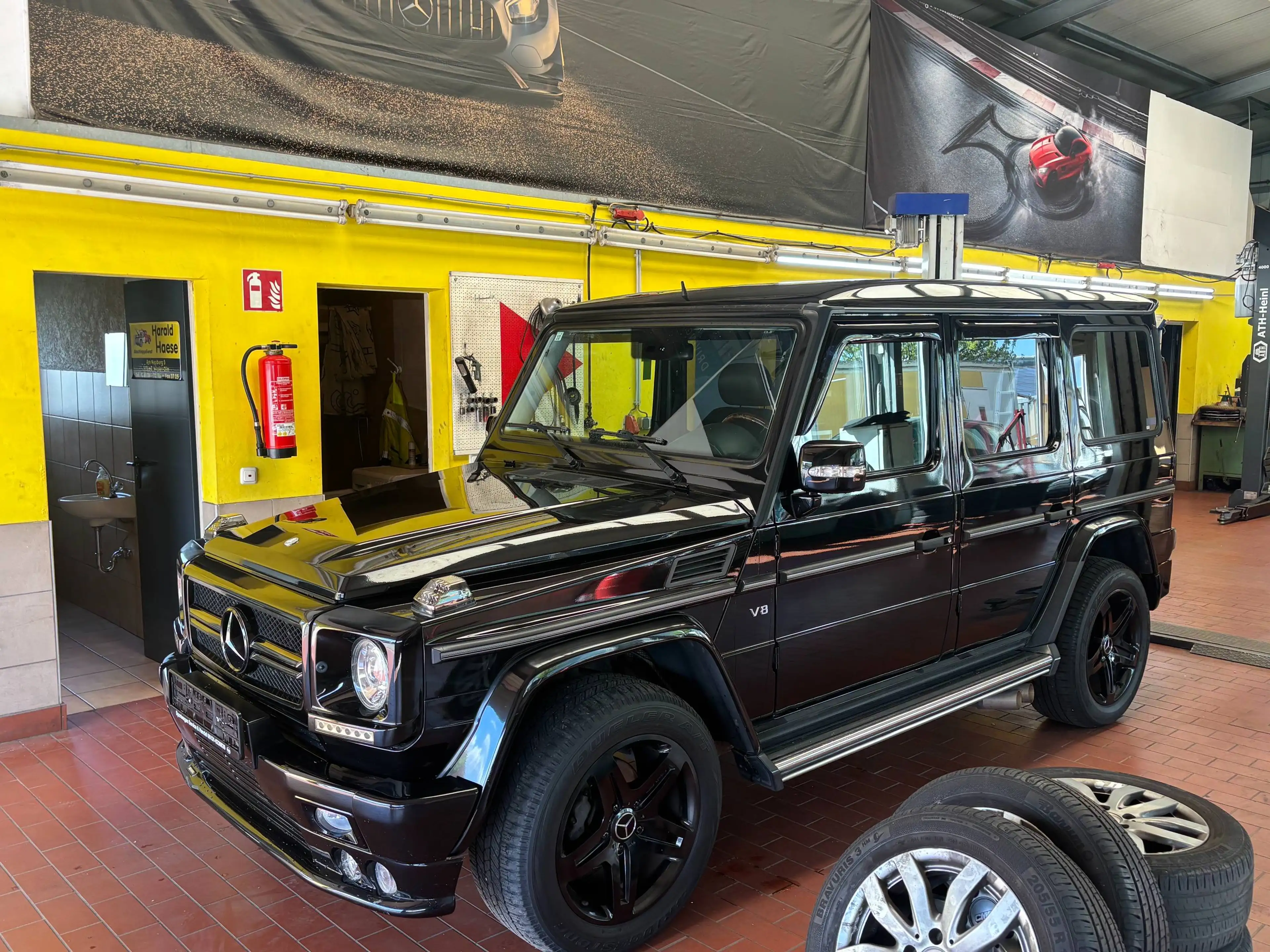 Mercedes-Benz G 500 G V8 Lang/Brabus Optik/Leder/Schiebed/AHK 3,5t/MwSt — photo 7