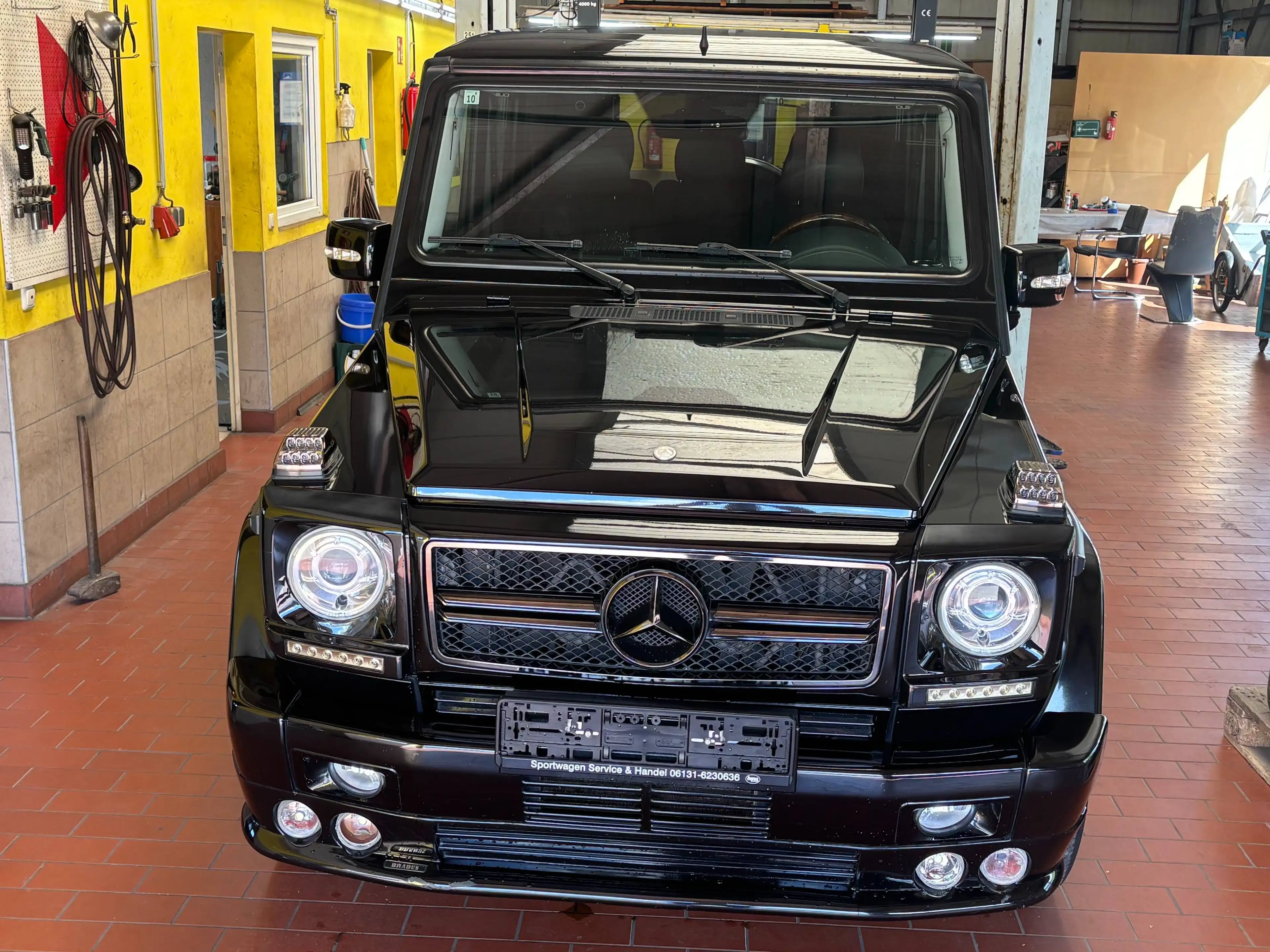 Mercedes-Benz G 500 G V8 Lang/Brabus Optik/Leder/Schiebed/AHK 3,5t/MwSt — photo 5